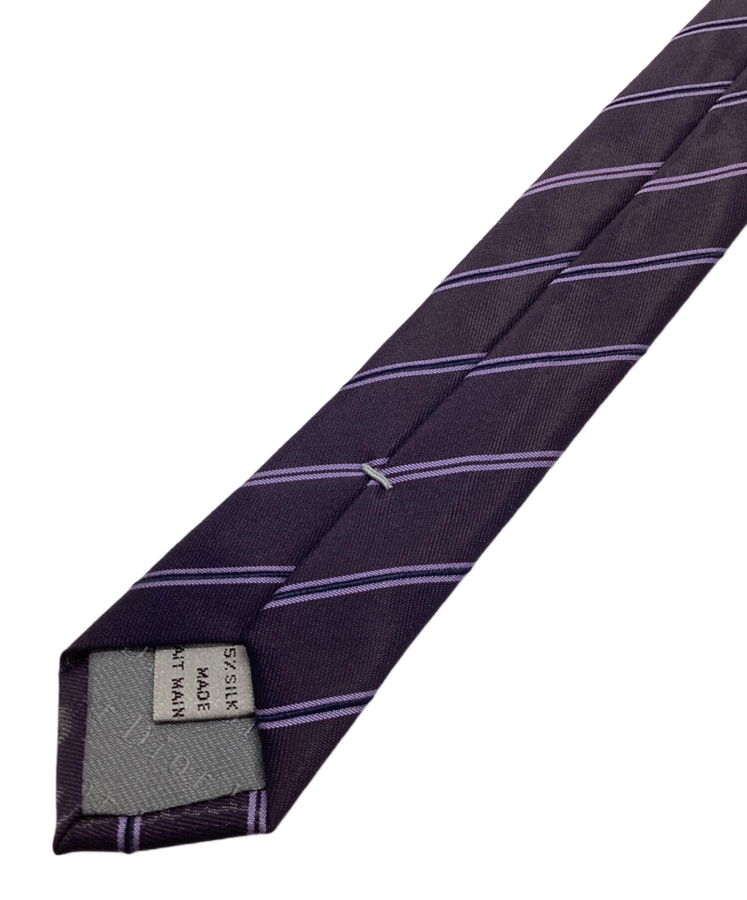 中古・古着通販】Dior (ディオール) シルクネクタイ パープル サイズ