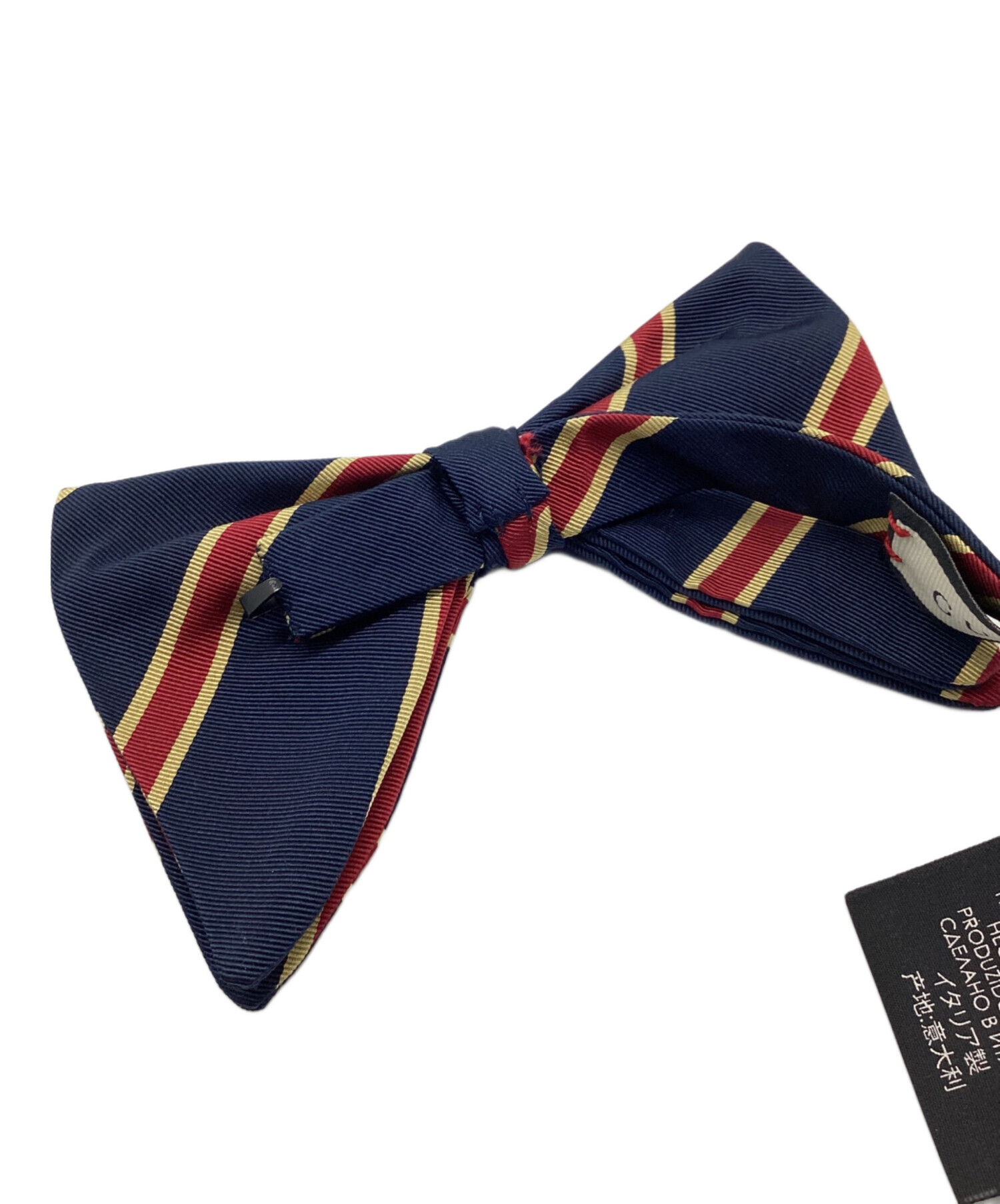 中古・古着通販】GUCCI (グッチ) 蝶ネクタイ ネイビー×レッド サイズ