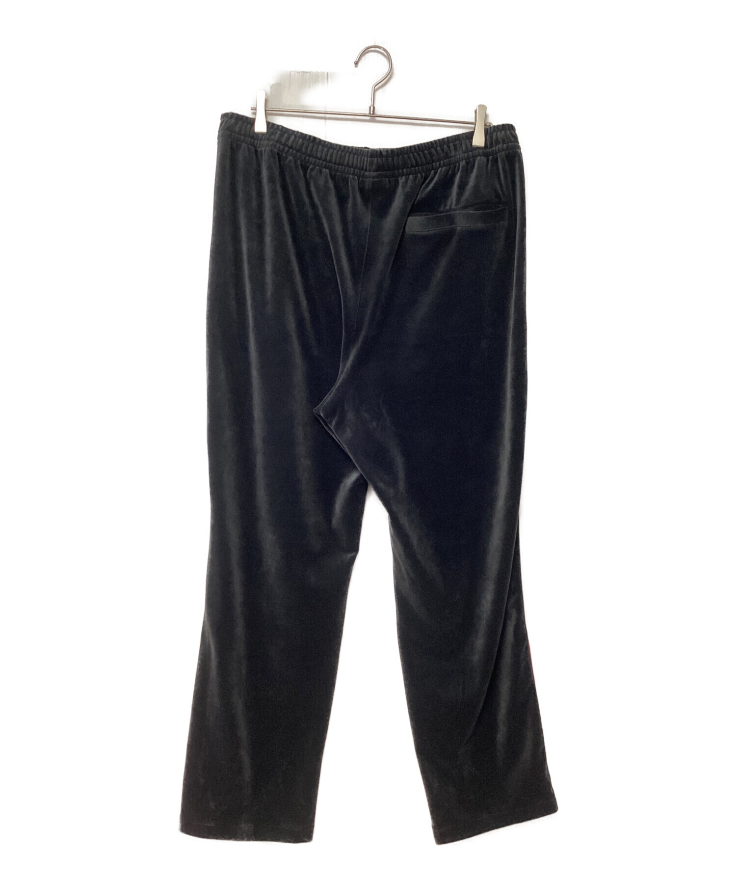 中古・古着通販】JORDAN (ジョーダン) ベロア トラックパンツ ブラック