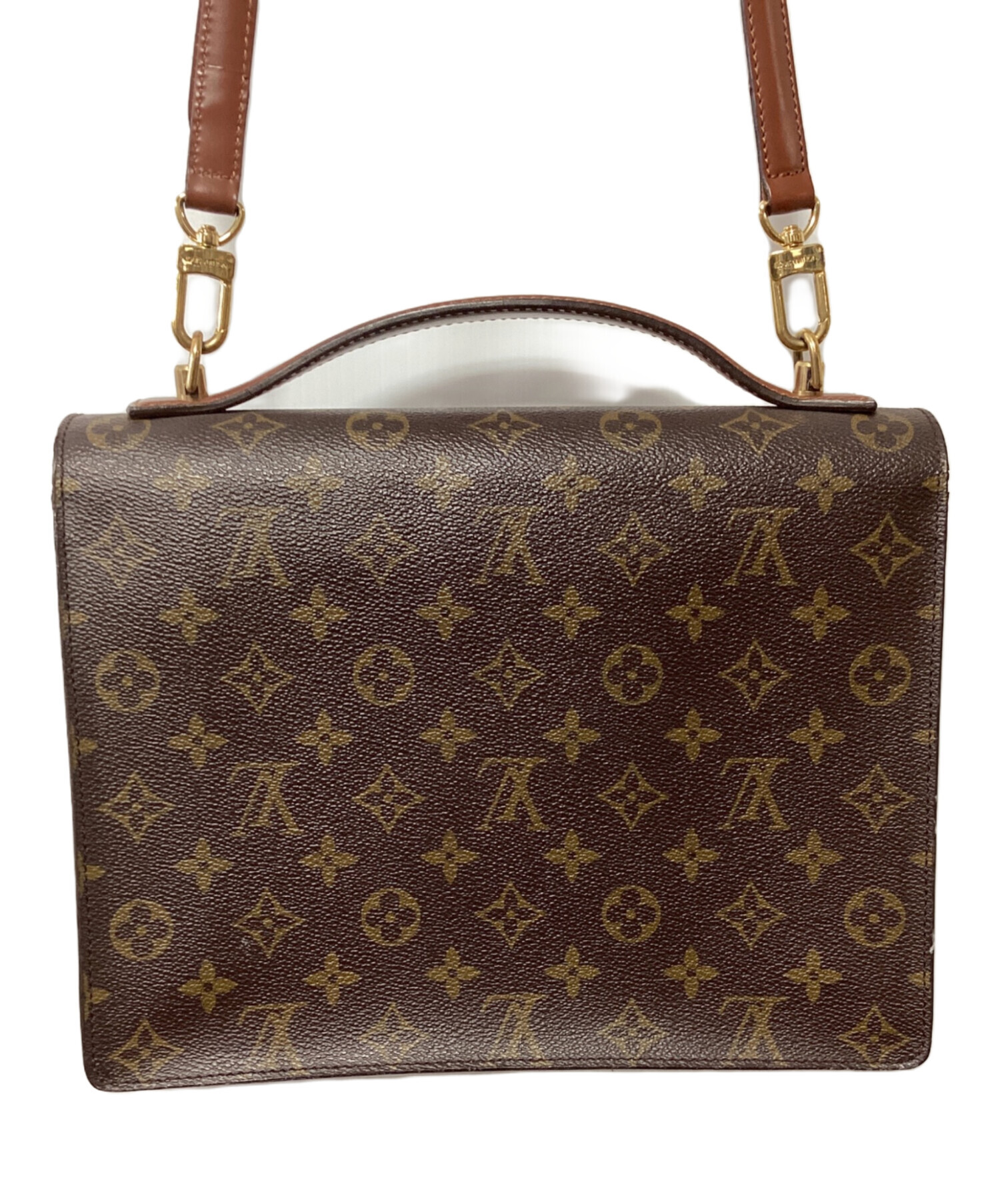 中古・古着通販】LOUIS VUITTON (ルイ ヴィトン) モンソー ブラウン