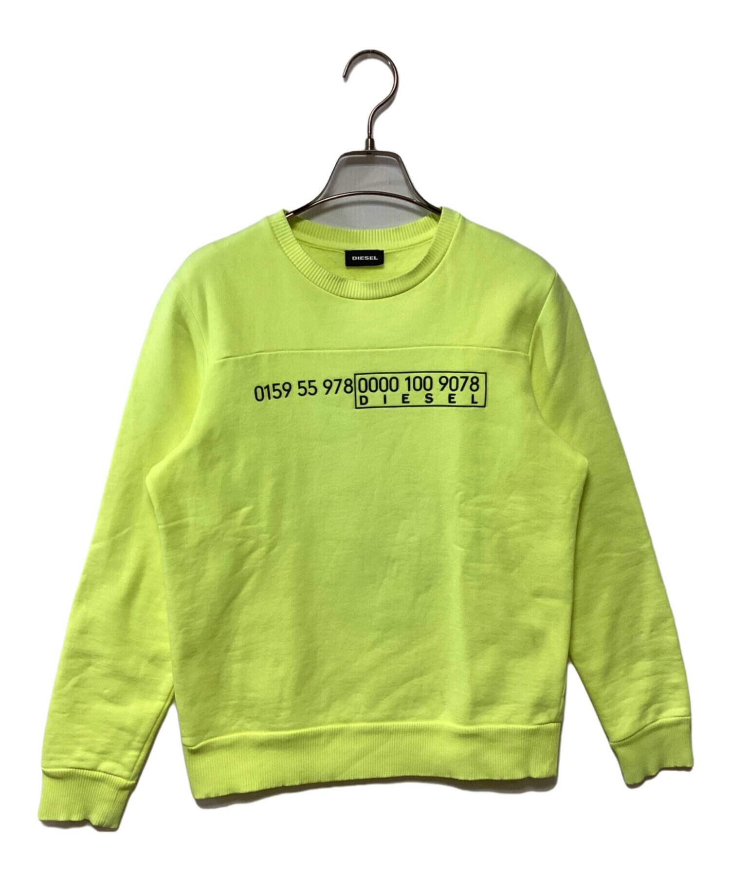 中古・古着通販】DIESEL (ディーゼル) スウェット イエロー サイズ