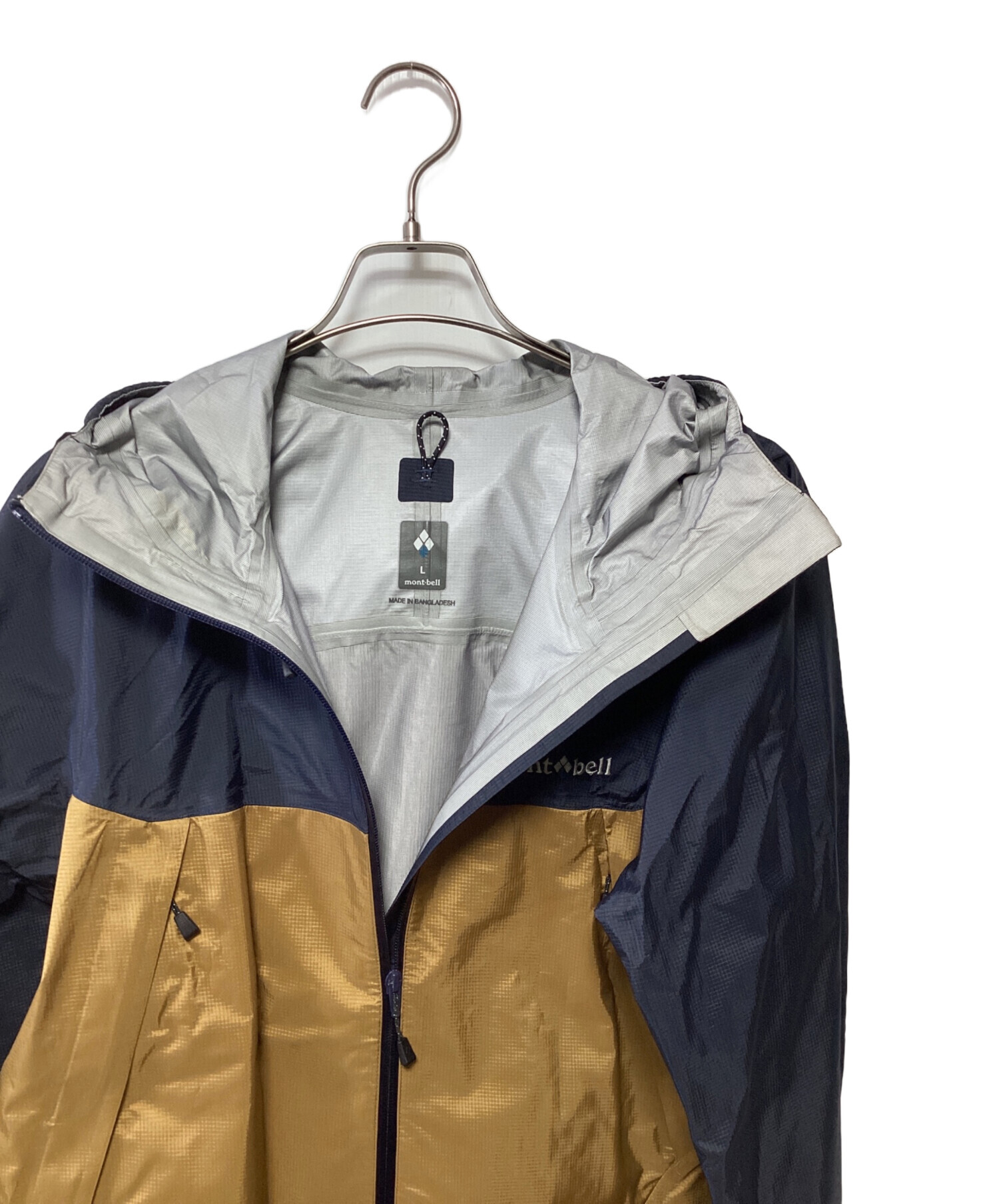 【加古川店】 中古 mont-bell | モンベル マウンテンパーカー サンダーパスジャケット 1128345 ライトブルー サイズ：XL 【110】 mont bell - 【加古川店】 中古 mont-bell | モンベル マウンテン