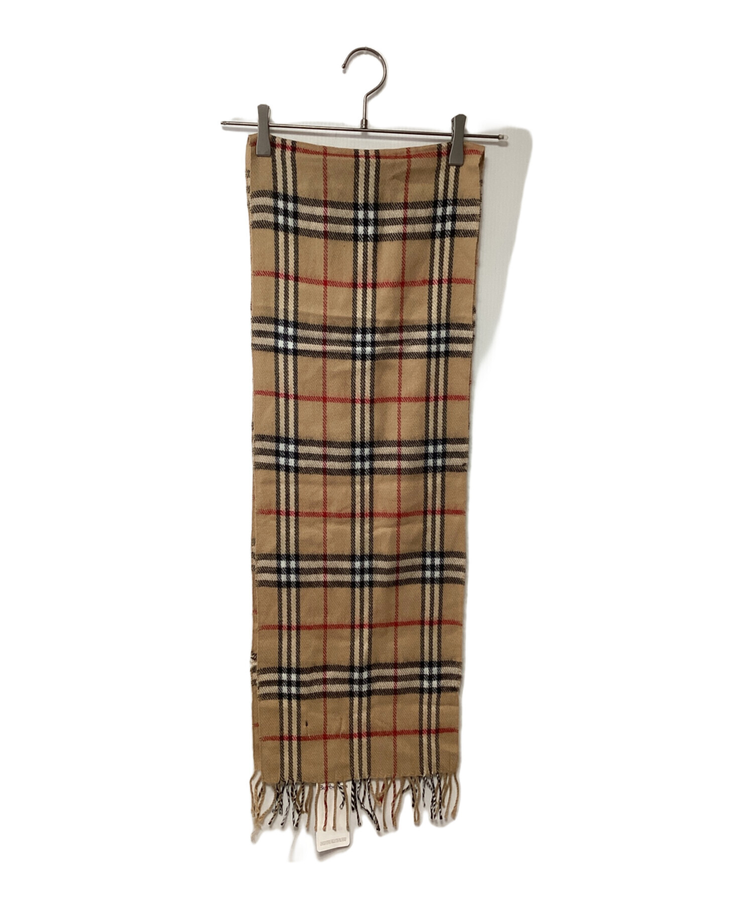 中古・古着通販】Burberry's (バーバリーズ) マフラー ベージュ 未使用