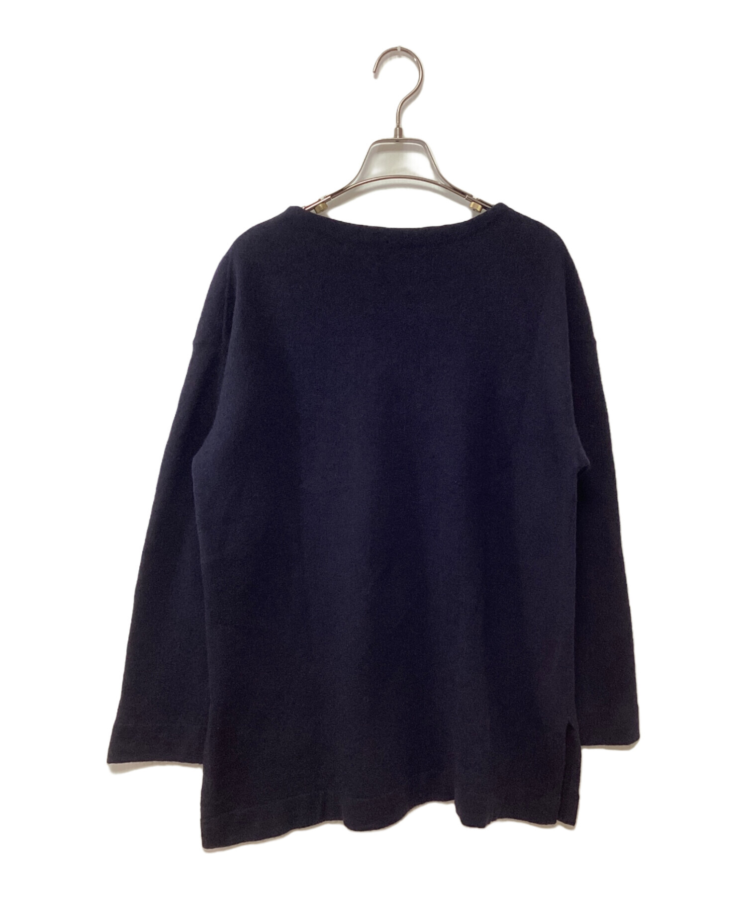中古・古着通販】45rpm (45アールピーエム) 厚手ニット ネイビー