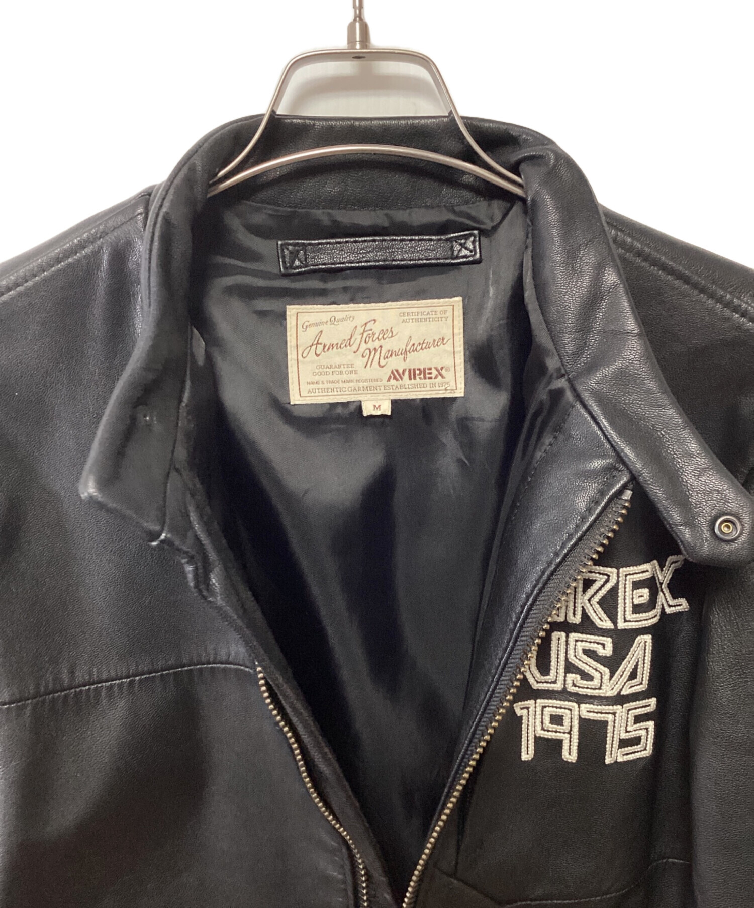 中古・古着通販】AVIREX (アヴィレックス) シングルライダース