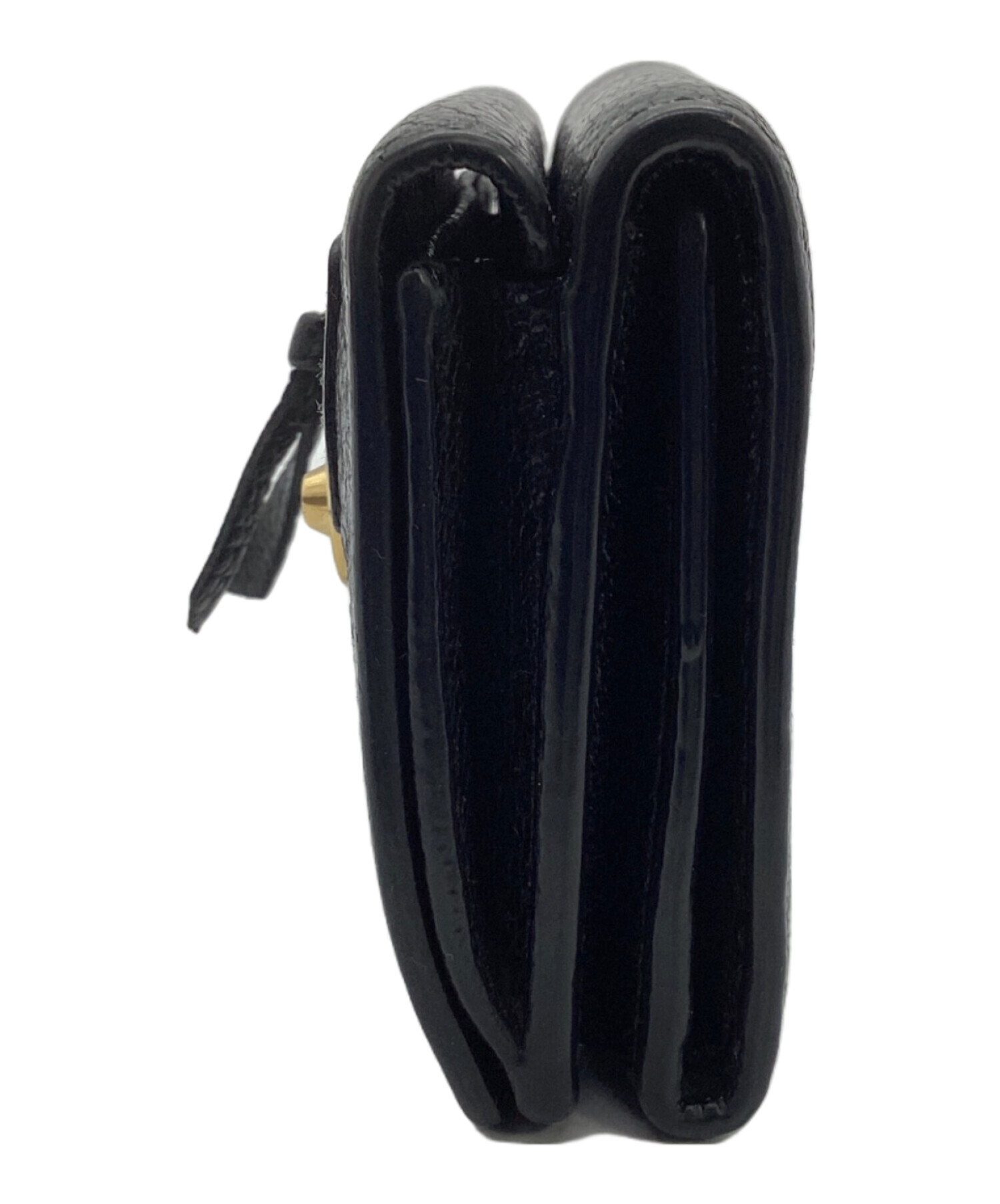 中古・古着通販】BALENCIAGA (バレンシアガ) 3つ折り財布 ブラック