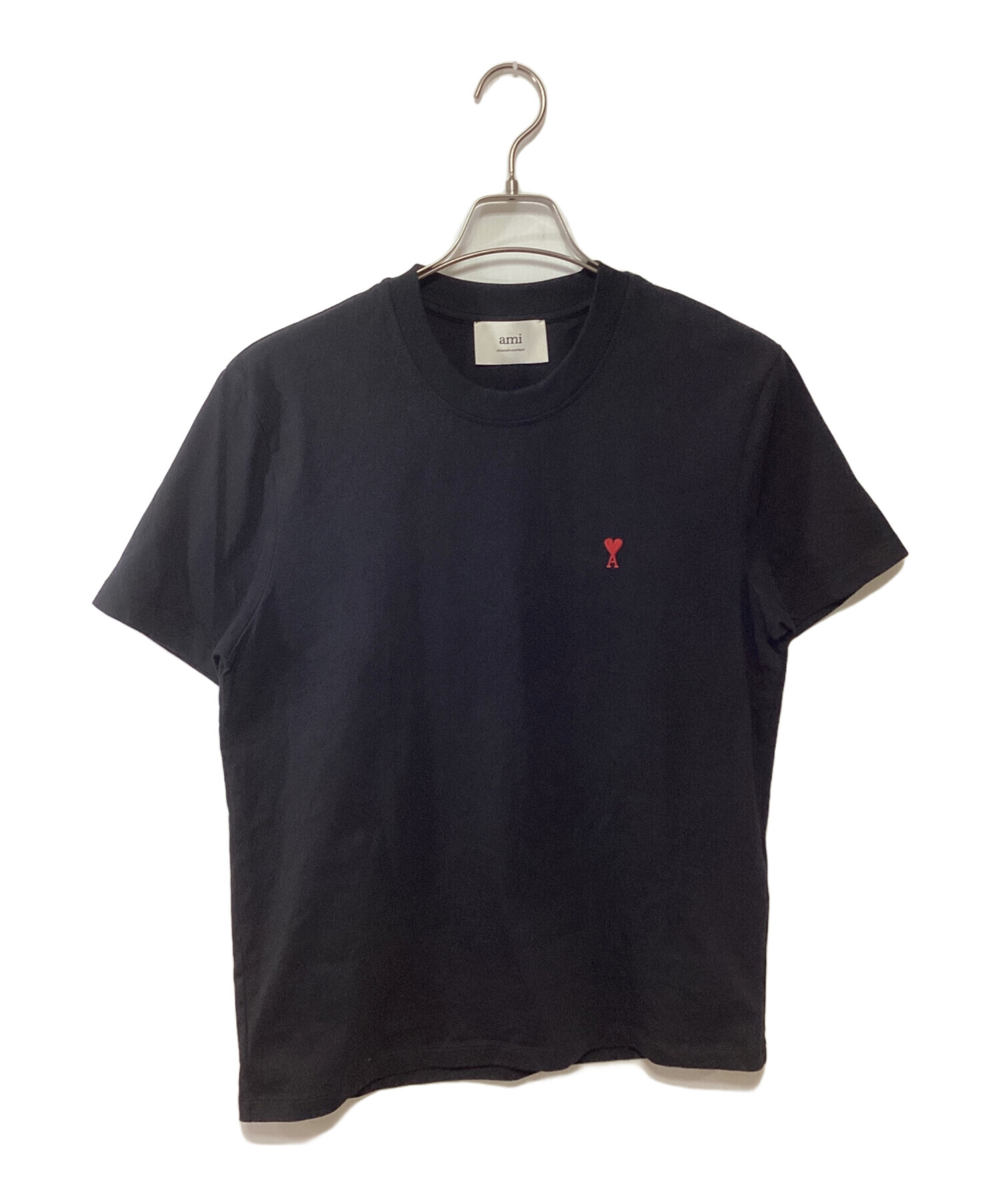 中古・古着通販】AMI PARIS (アミ パリス) ハートロゴTシャツ ブラック 
