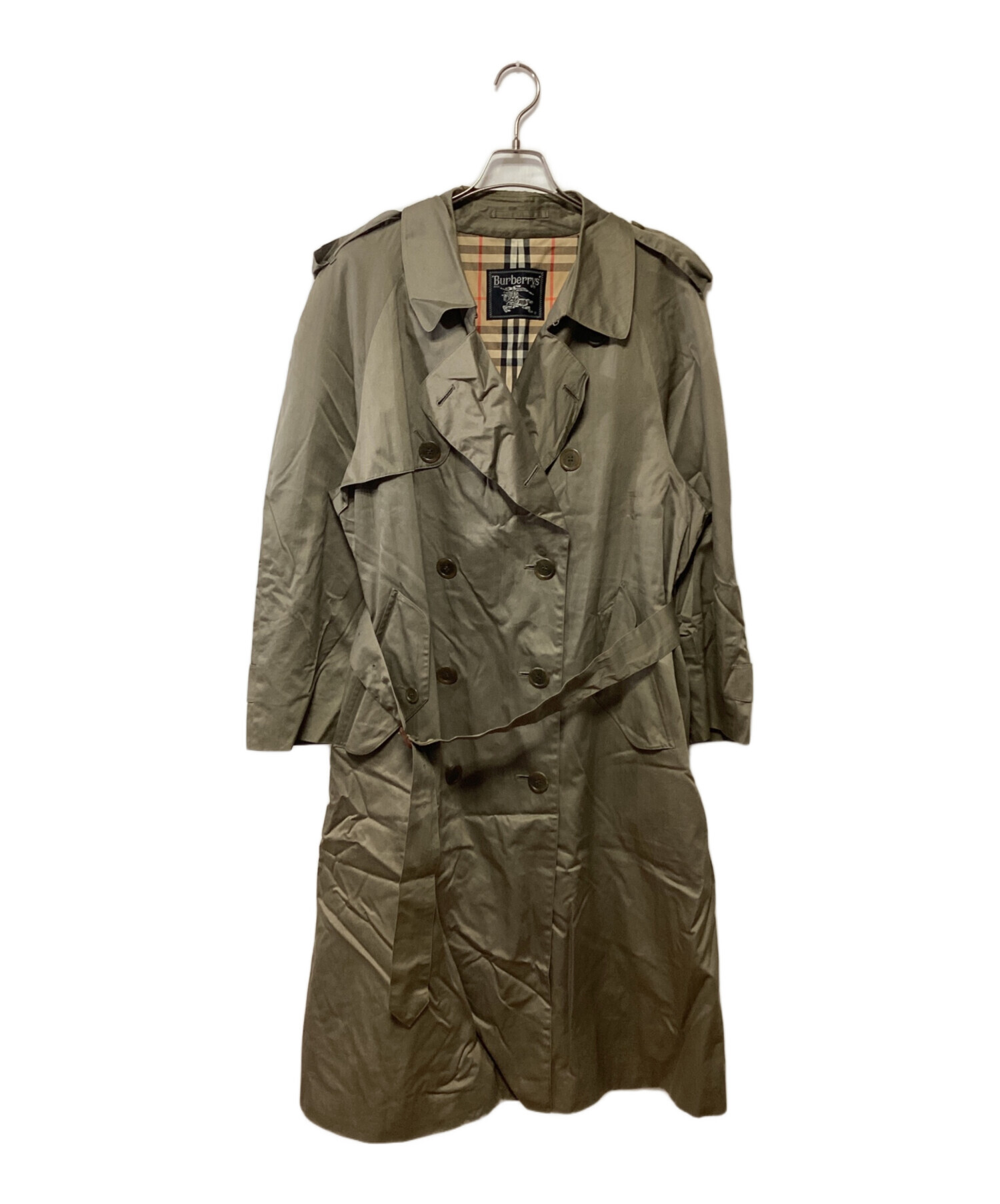 バーバリー　トレンチコート　ベージュ　ノバチェック　12 中古・古着通販】Burberry's (バーバリーズ) ノバチェックトレンチ