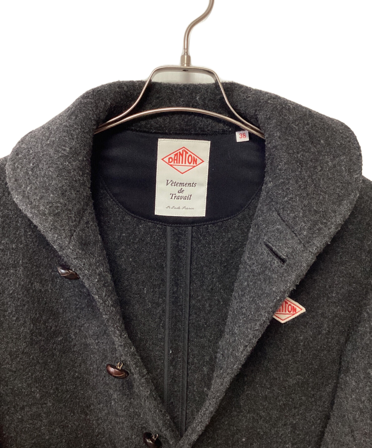 中古・古着通販】DANTON (ダントン) ウールモッサジャケット グレー