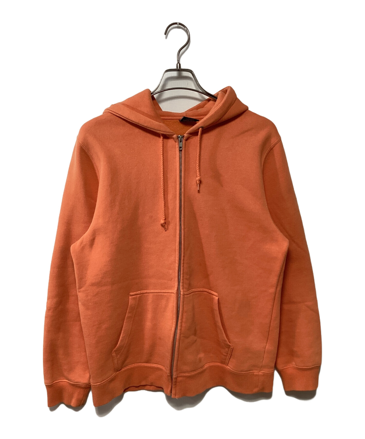 中古・古着通販】stussy (ステューシー) ジップパーカー オレンジ