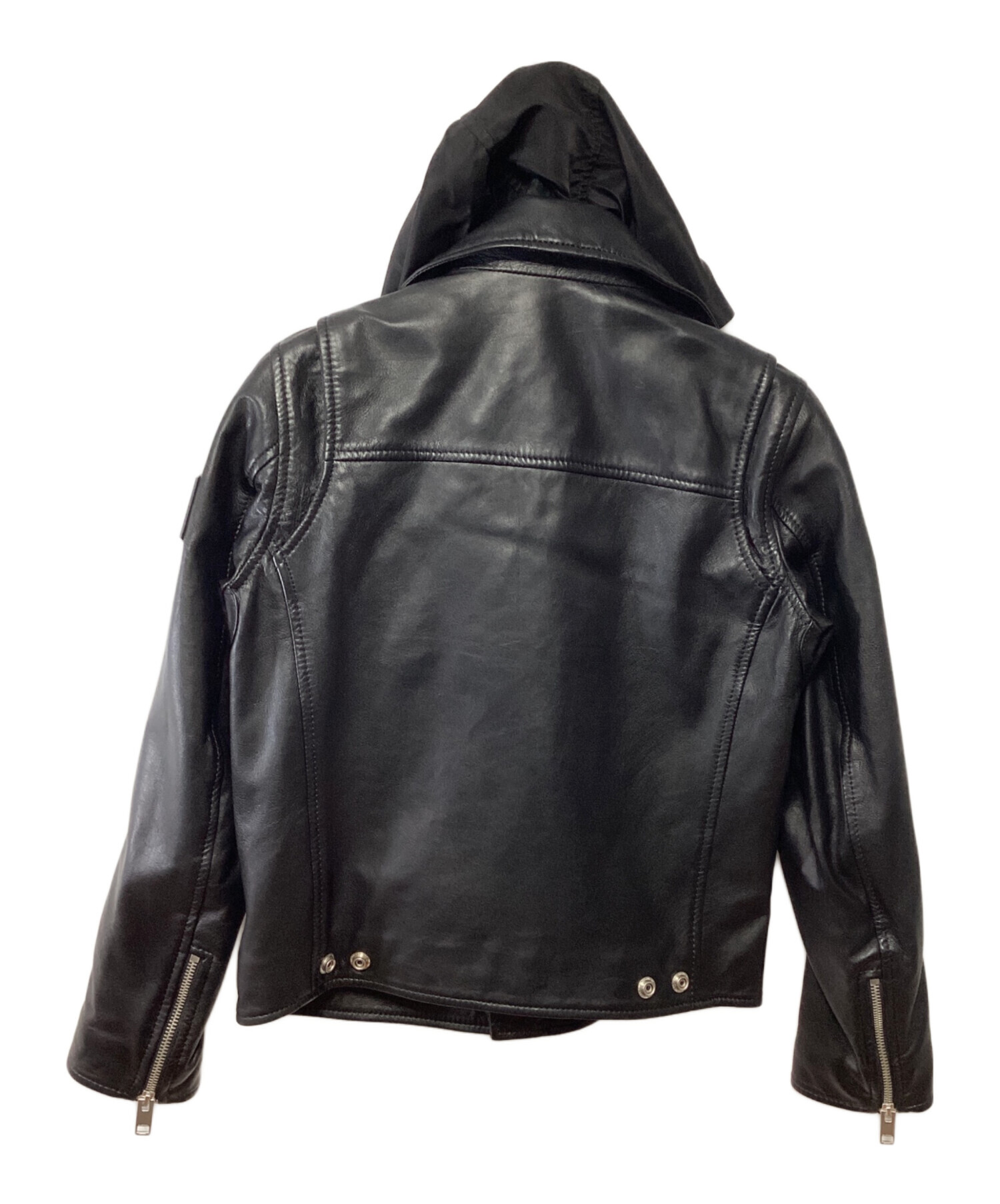 中古・古着通販】DIESEL (ディーゼル) ダブルライダースジャケット