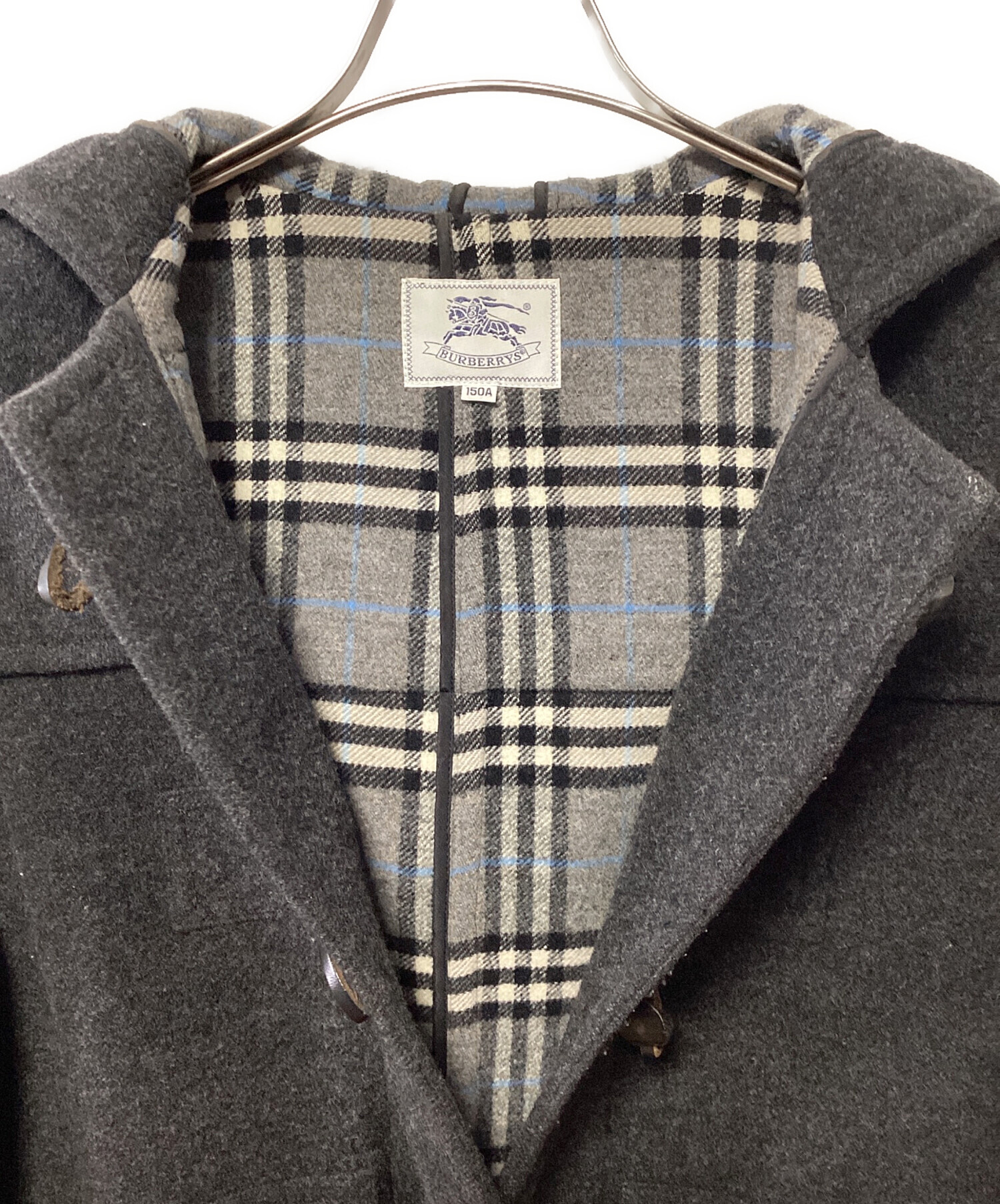 中古・古着通販】Burberry's (バーバリー) ダッフルコート グレー