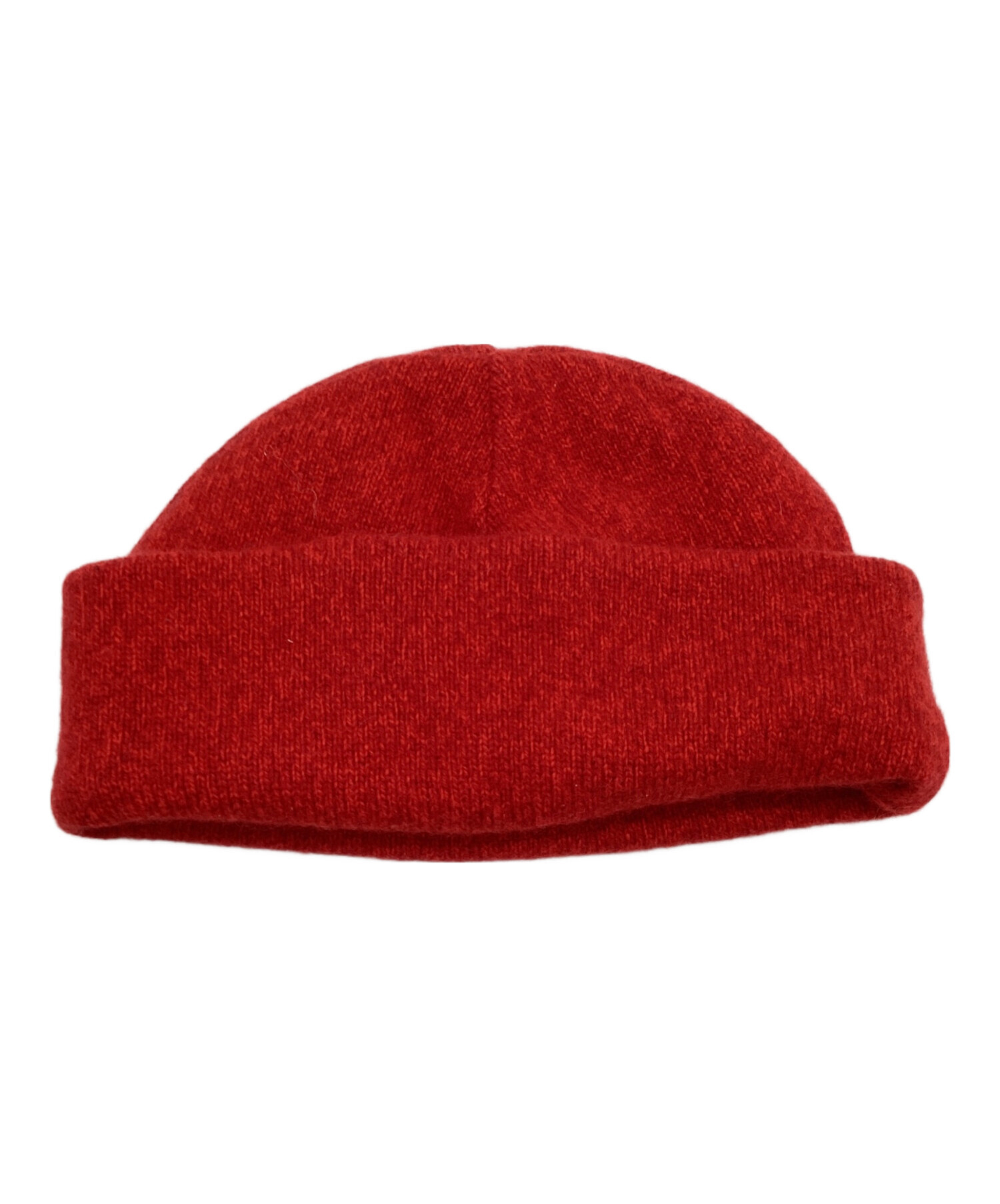 中古・古着通販】AMI PARIS (アミ パリス) ニット帽 レッド｜ブランド