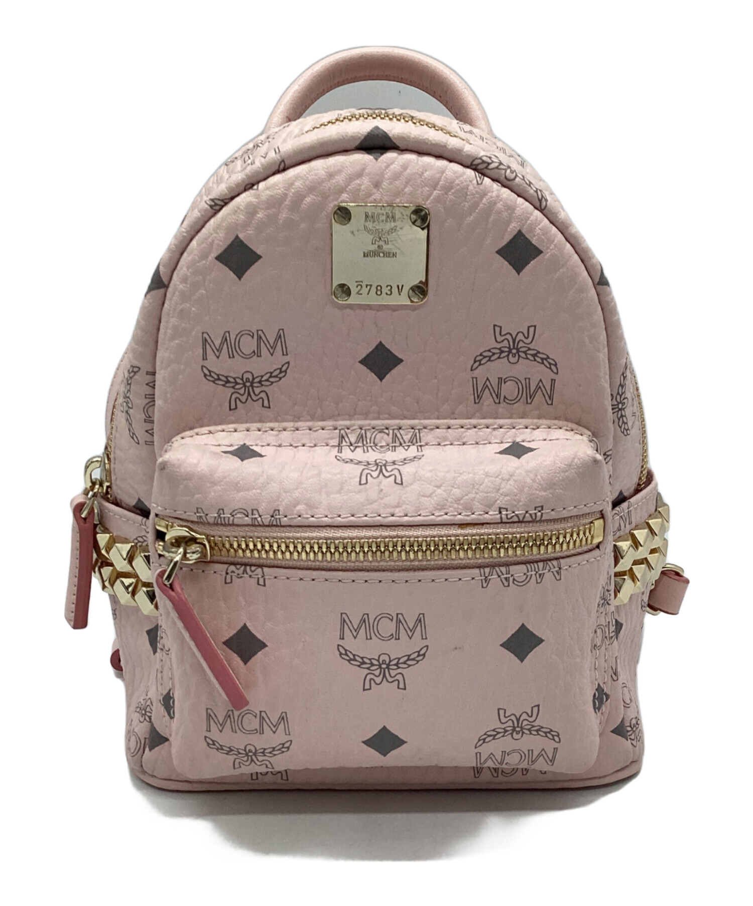 中古・古着通販】MCM (エムシーエム) ミニリュック パウダーピンク