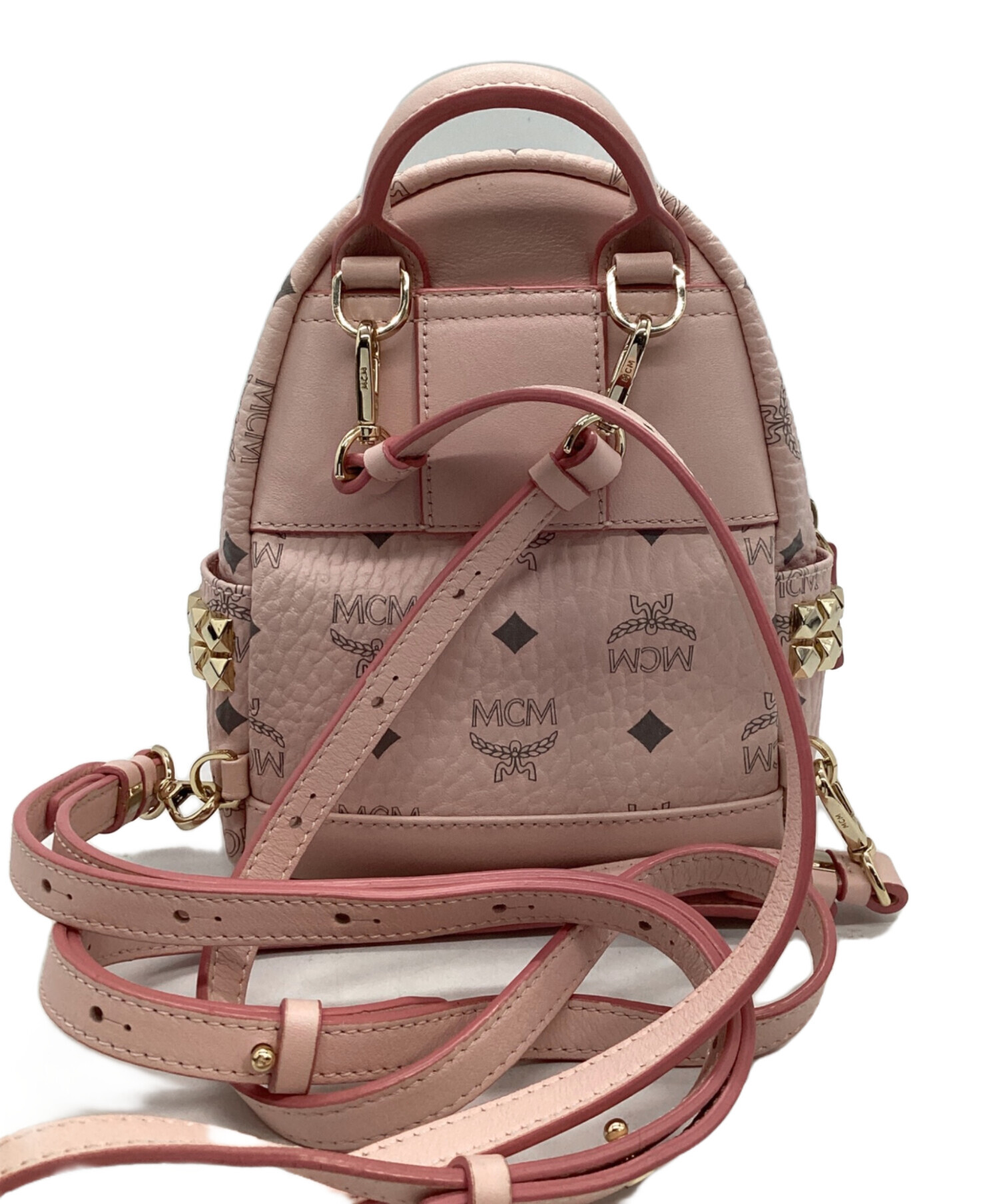 中古・古着通販】MCM (エムシーエム) ミニリュック パウダーピンク