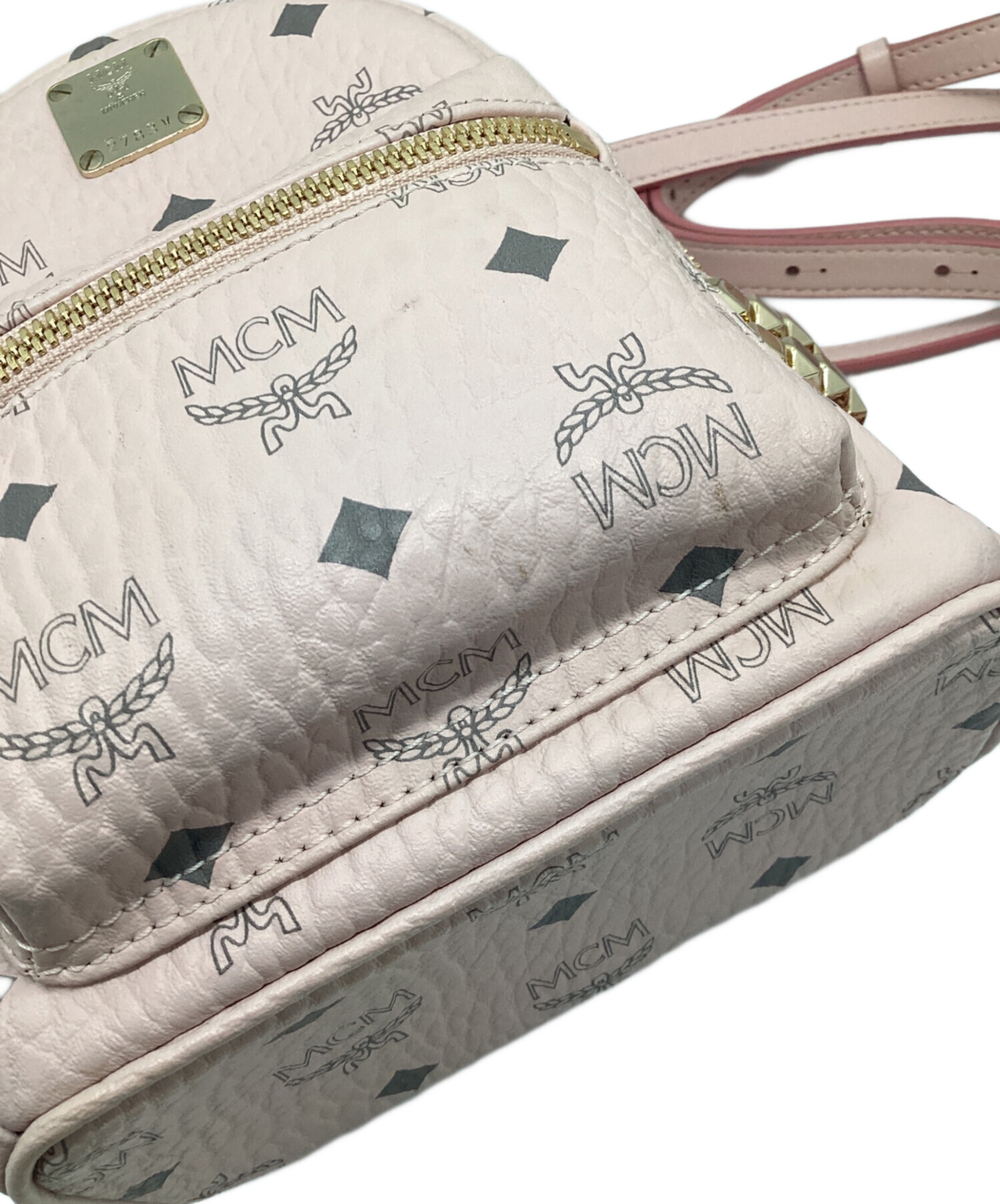 中古・古着通販】MCM (エムシーエム) ミニリュック パウダーピンク