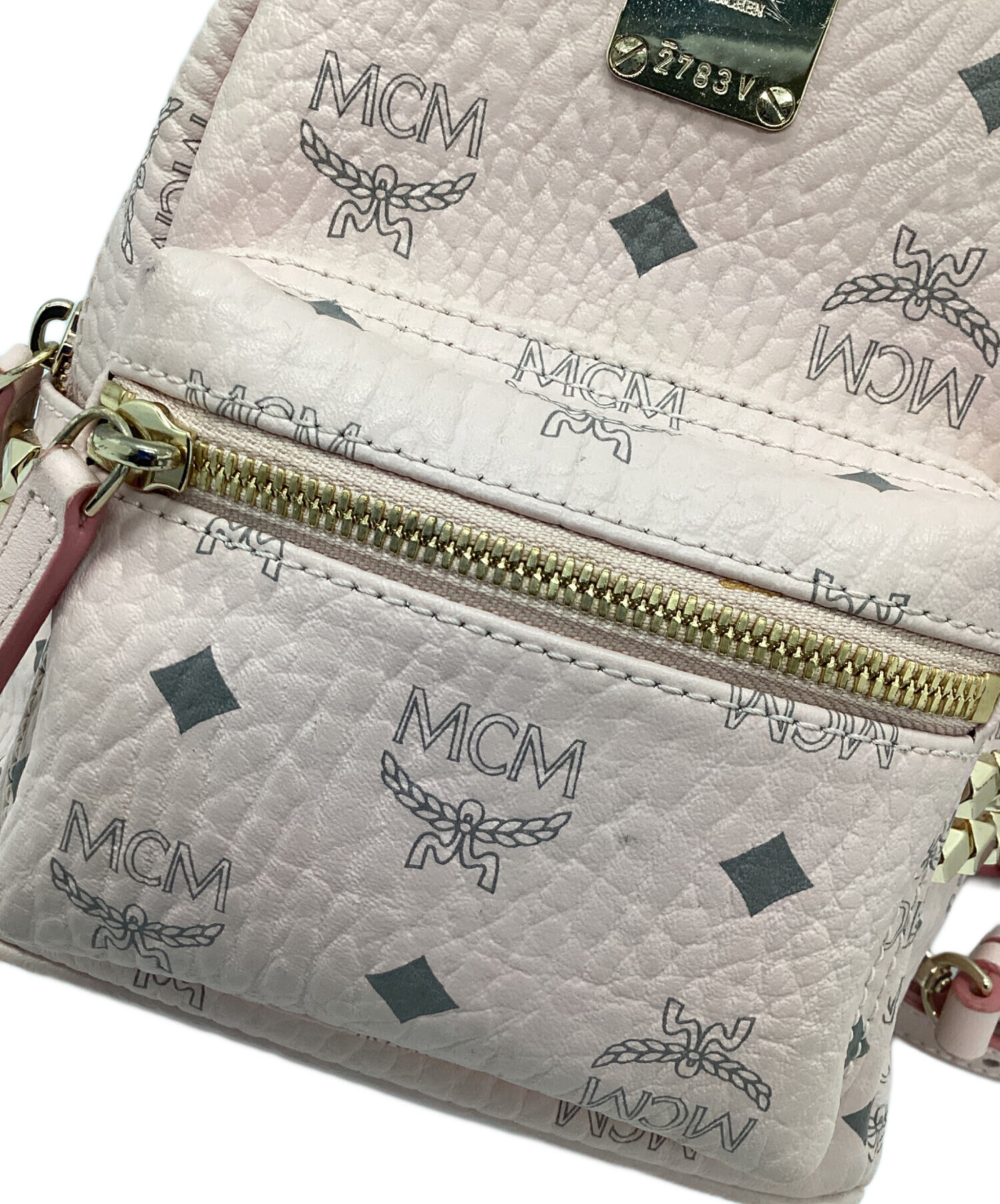 中古・古着通販】MCM (エムシーエム) ミニリュック パウダーピンク