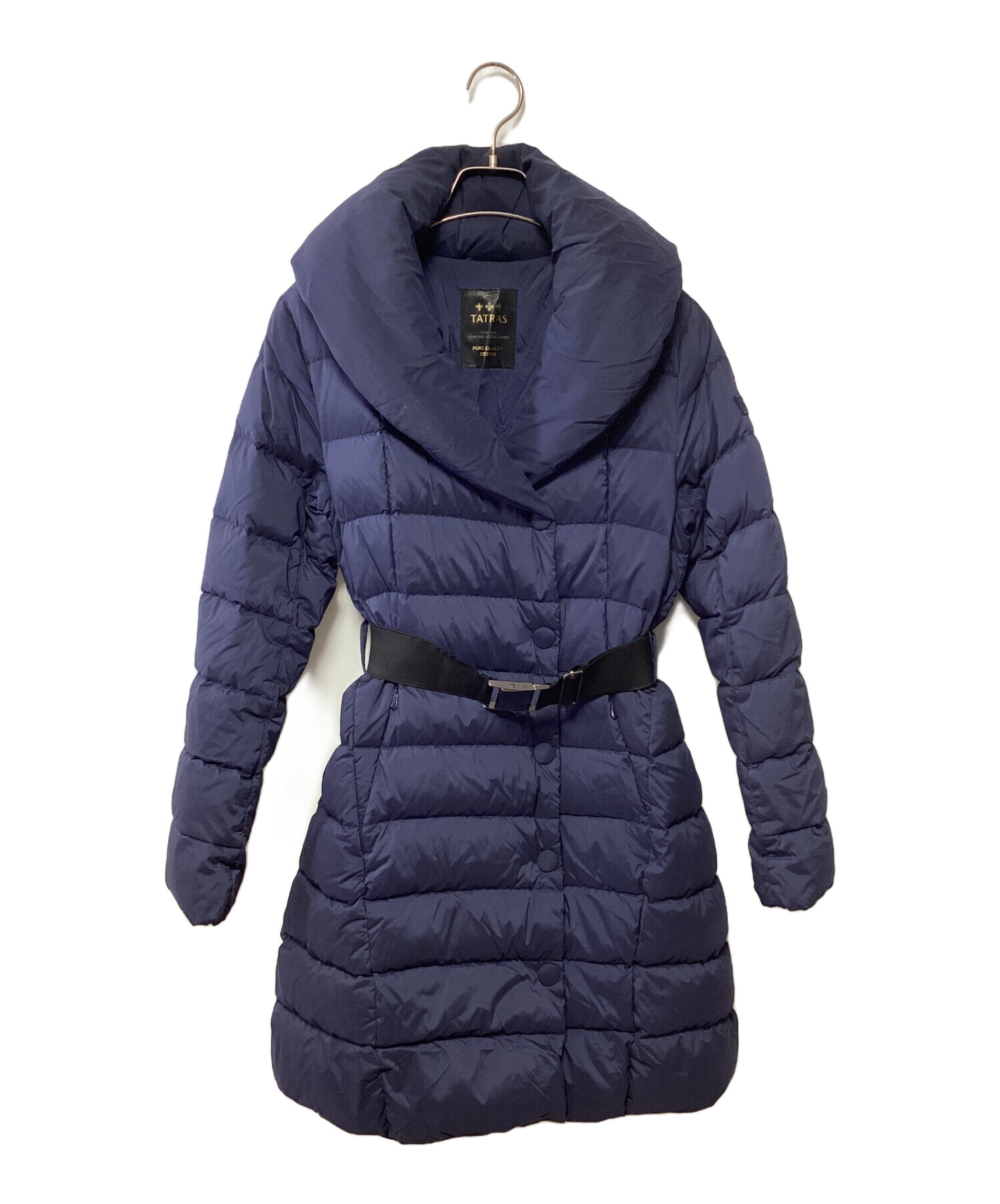 中古・古着通販】TATRAS (タトラス) ダウンコート ネイビー サイズ:02