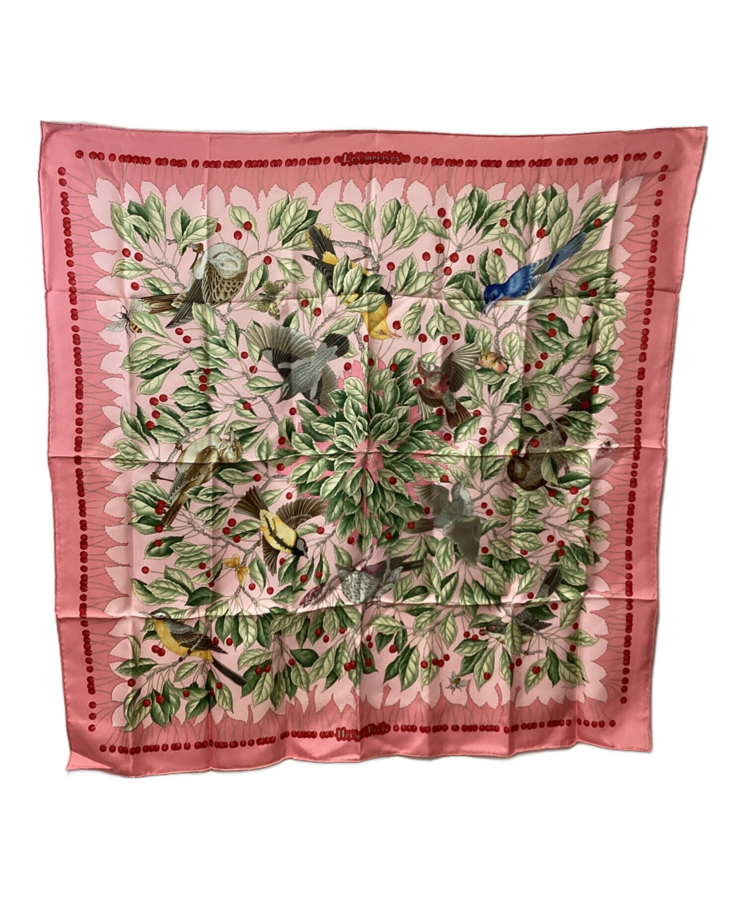 中古・古着通販】HERMES (エルメス) シルクスカーフ Les merises