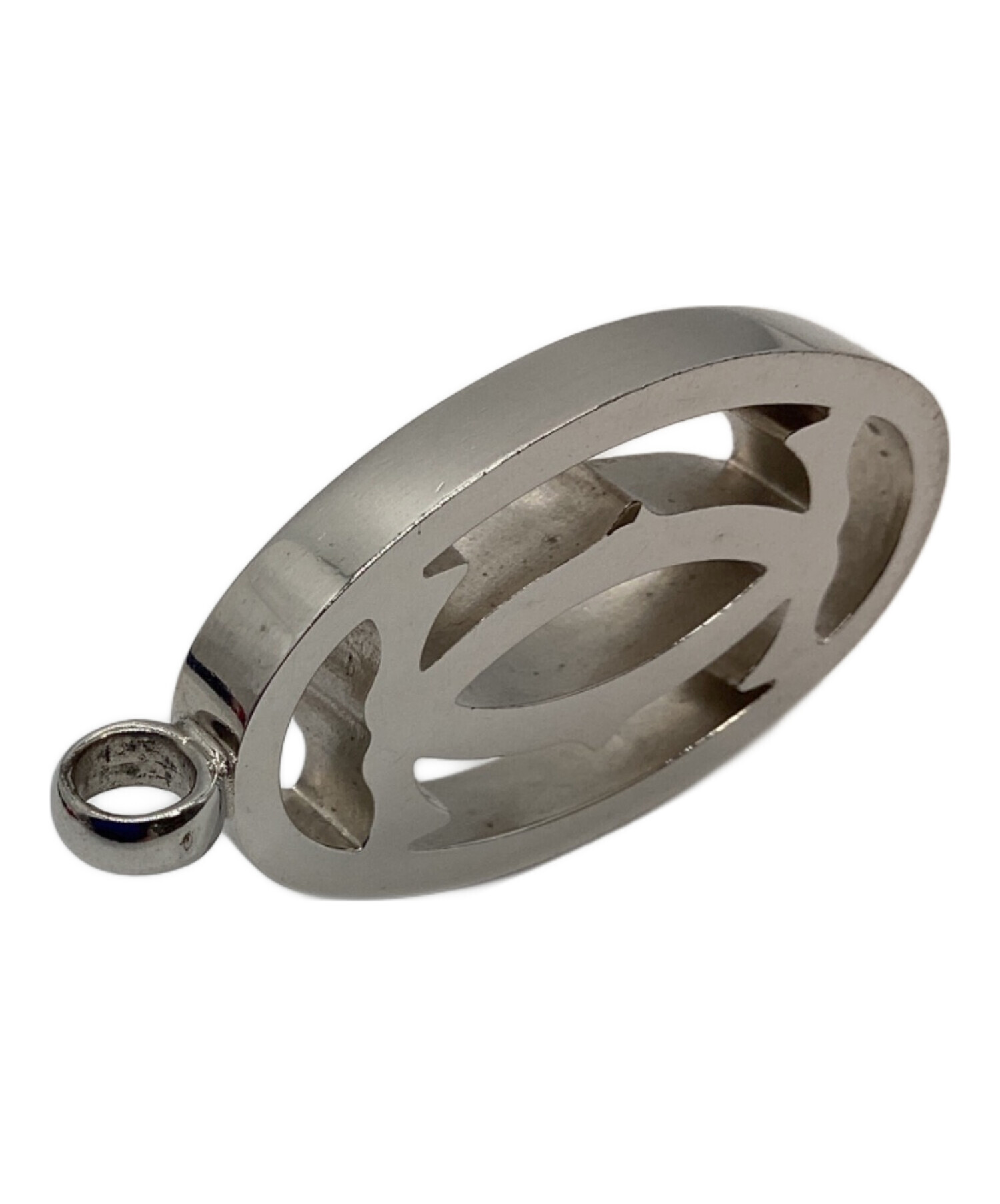 Cartier シルバー ペンダント 中古・古着通販】Cartier (カルティエ) ペンダントトップ シルバー