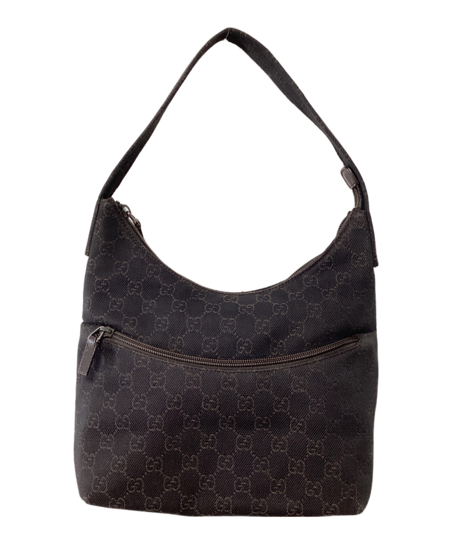 中古・古着通販】GUCCI (グッチ) ワンショルダーバッグ ブラウン