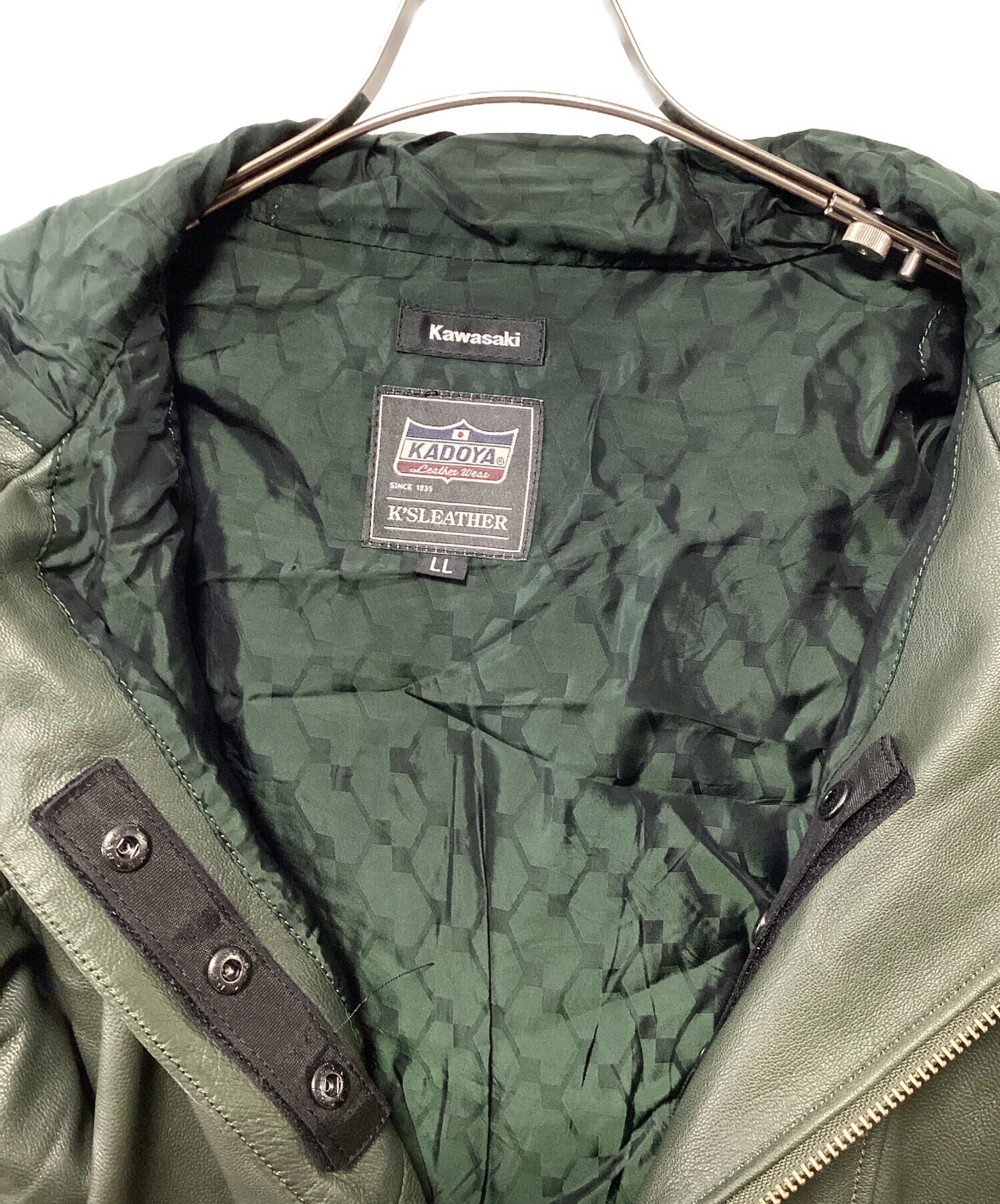 中古・古着通販】KADOYA (カドヤ) kawasaki (カワサキ) レザー