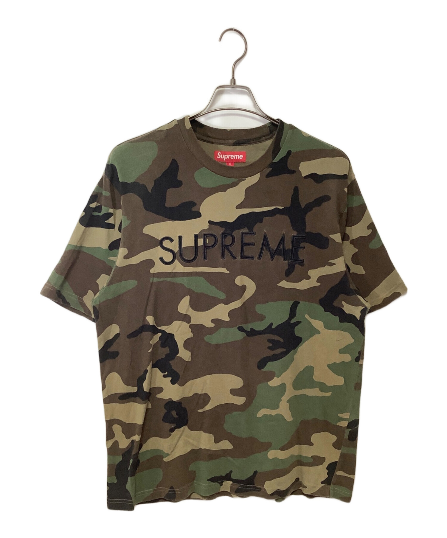 中古・古着通販】SUPREME (シュプリーム) 半袖Tシャツ ブラウン サイズ