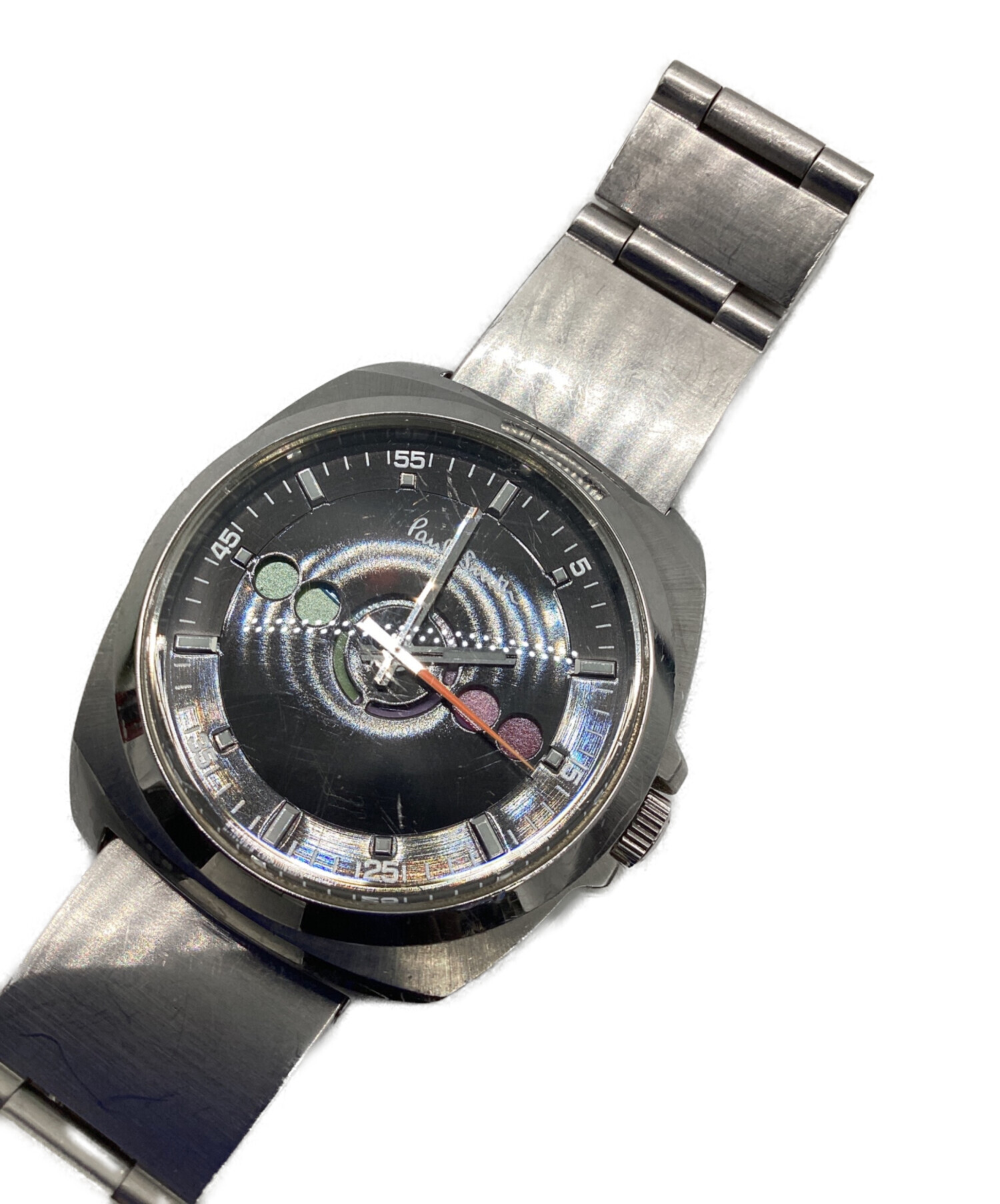 中古・古着通販】PAUL SMITH (ポールスミス) 腕時計 ブラック