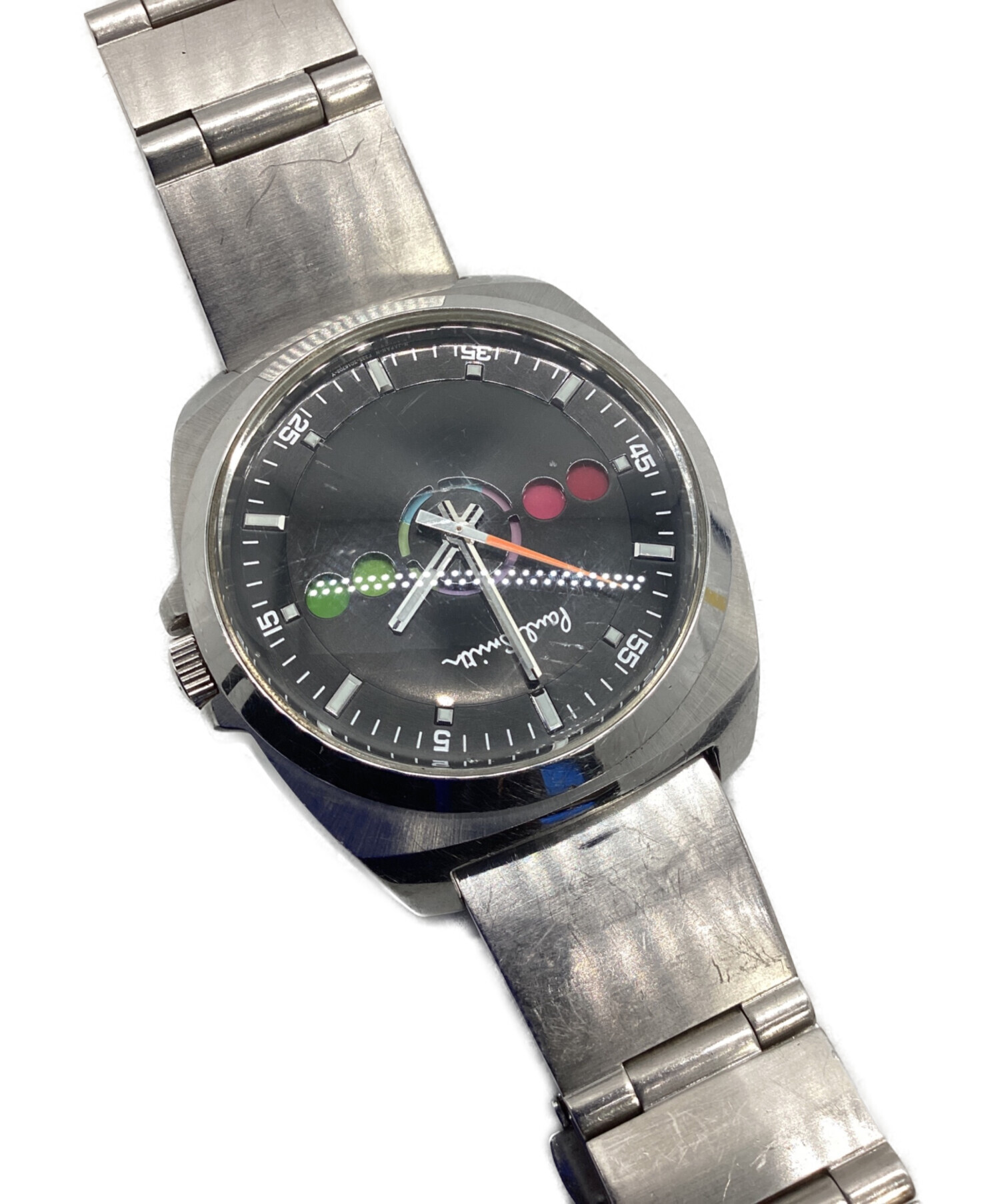 中古・古着通販】PAUL SMITH (ポールスミス) 腕時計 ブラック