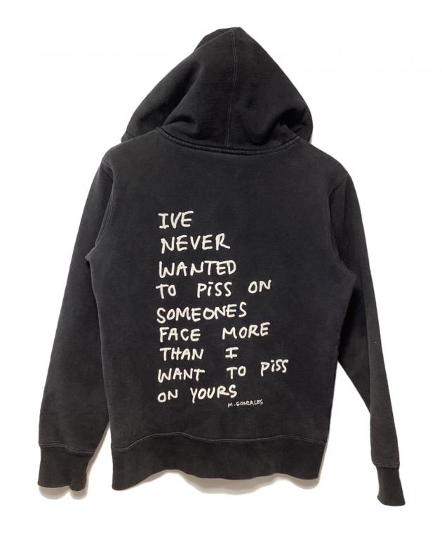 中古・古着通販】SUPREME (シュプリーム) ジップパーカー ブラック 中古・古着通販】SUPREME (シュプリーム) ジップパーカー ブラック