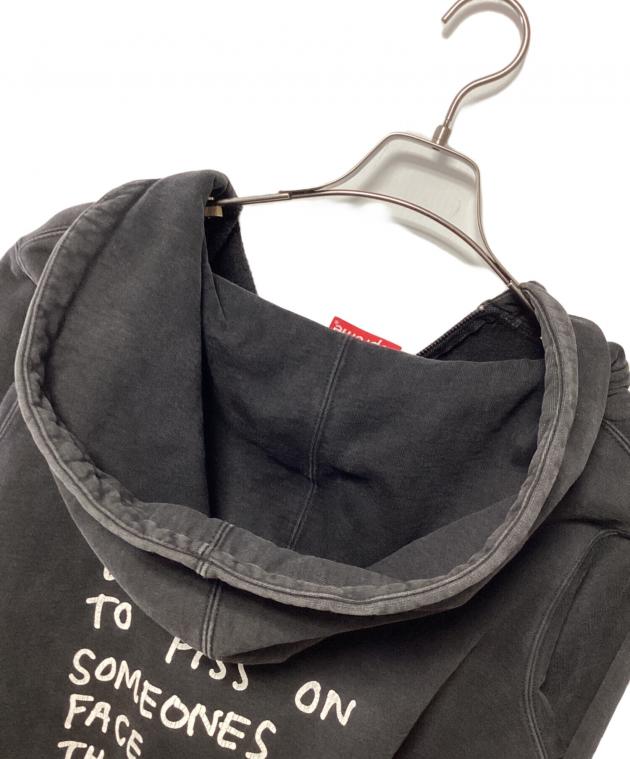 中古・古着通販】SUPREME (シュプリーム) ジップパーカー ブラック