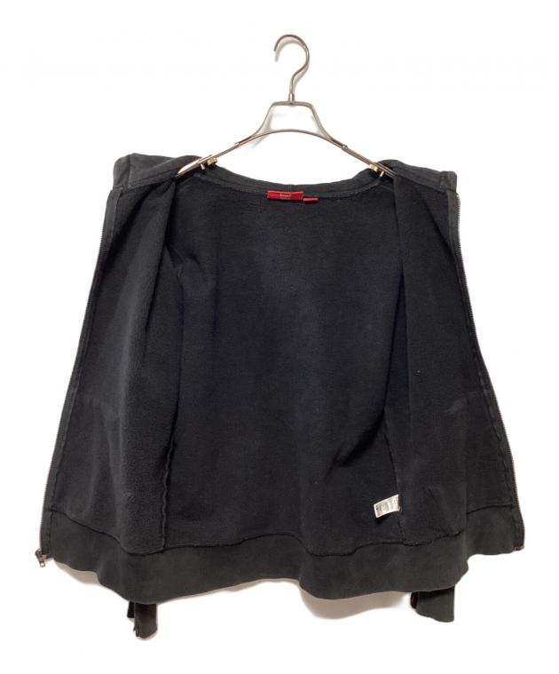 中古・古着通販】SUPREME (シュプリーム) ジップパーカー ブラック