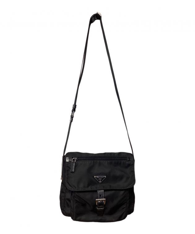 中古・古着通販】PRADA (プラダ) ショルダーバッグ ブラック｜ブランド