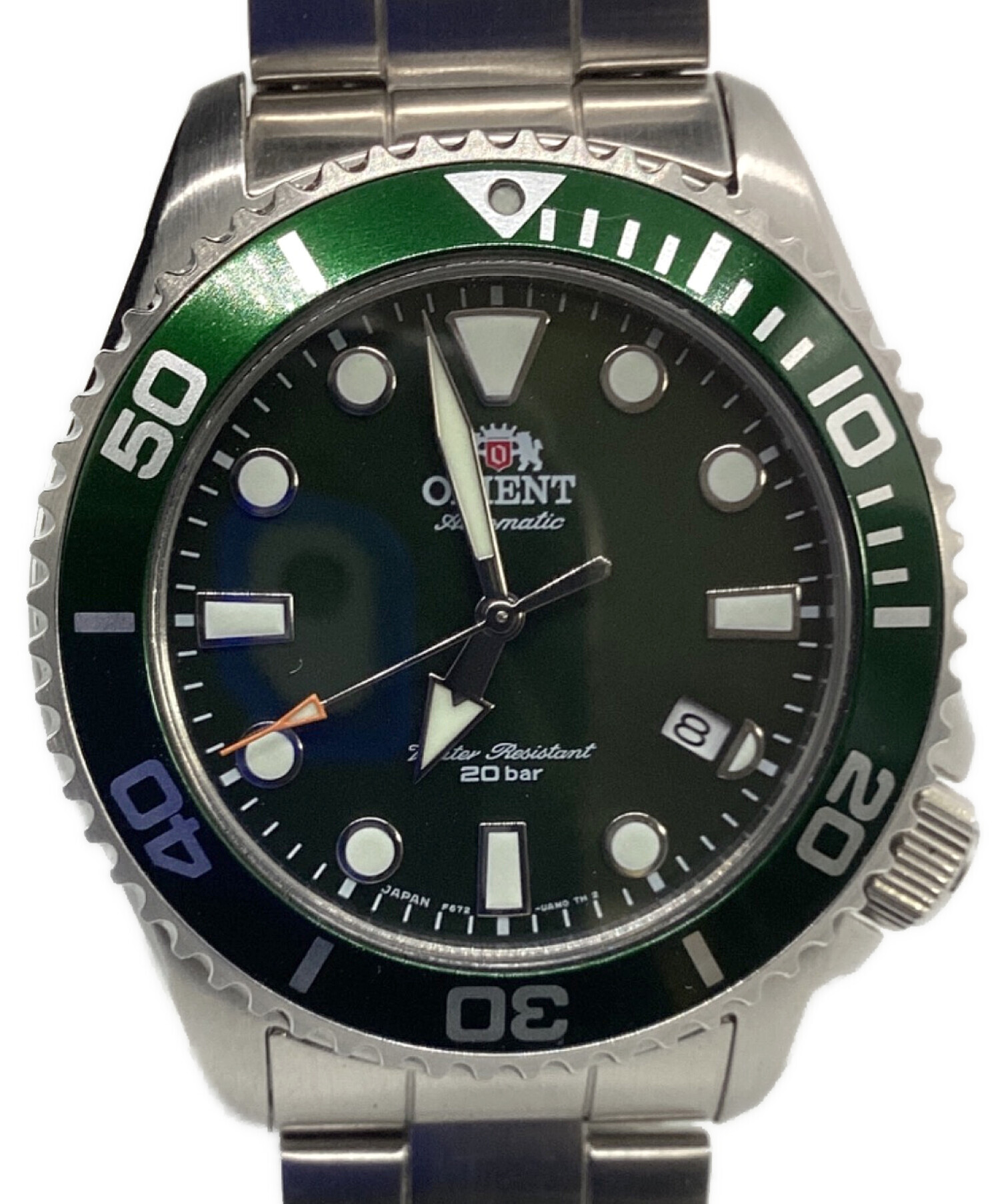 中古・古着通販ORIENT ORIENT オリエントユニマチック グリーン 