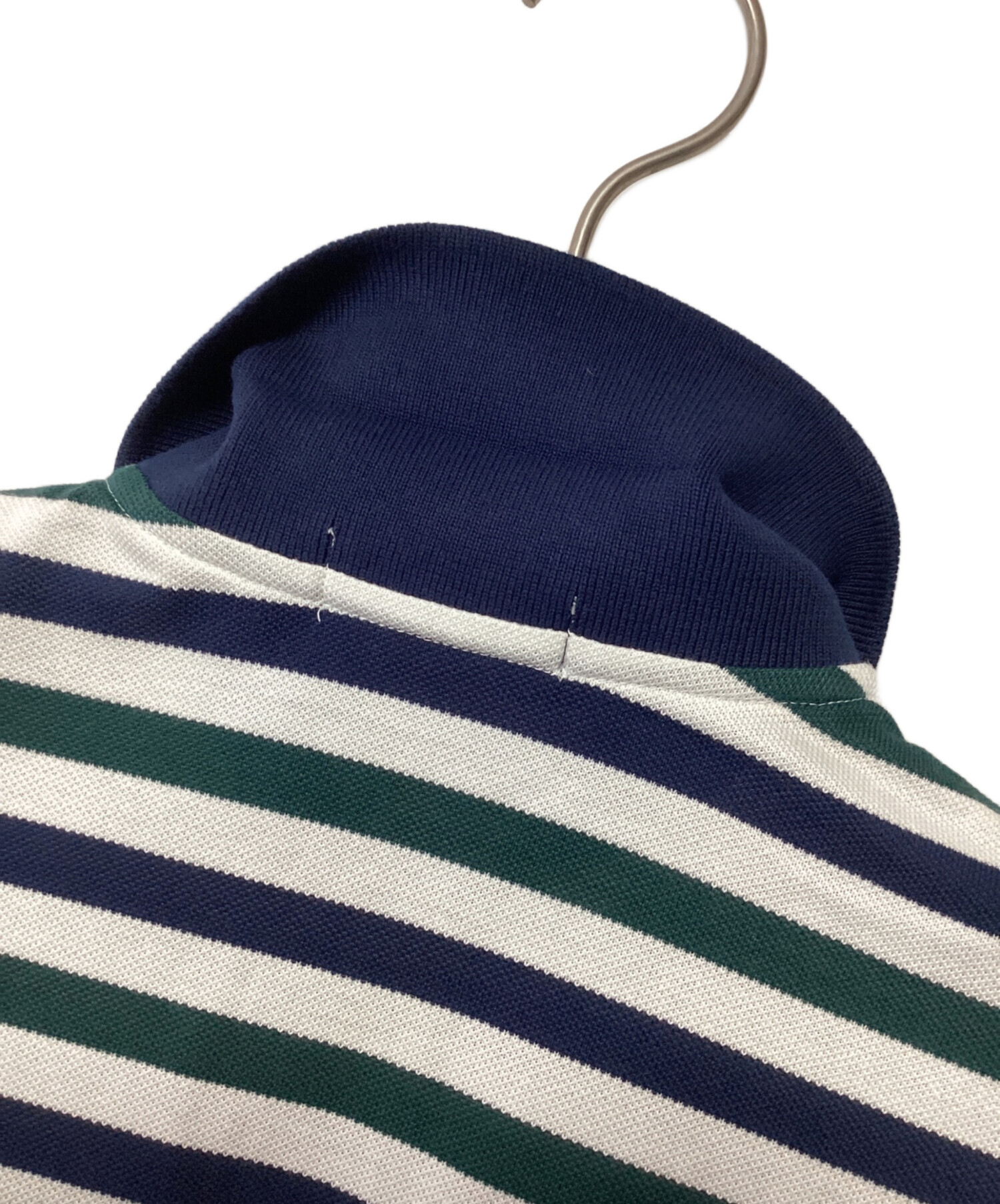 FRED PERRY×BEAMS 別注 長袖 ポロ スウェット　グリーン FRED PERRY（フレッドペリー）の「FRED PERRY × BEAMS / 別注 ピケ
