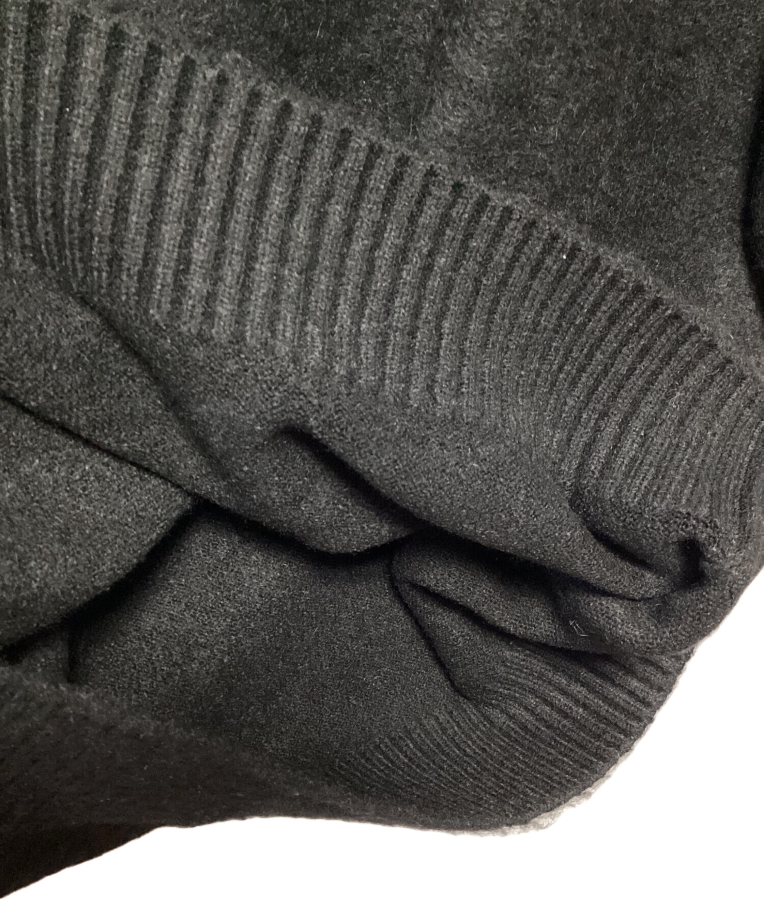 中古・古着通販】FRED PERRY (フレッドペリー) 厚手ニット ブラック 