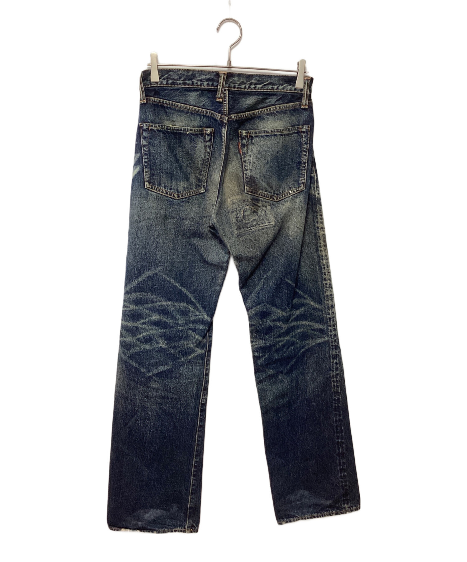 中古・古着通販】KAPITAL (キャピタル) ダメージ加工ジーンズ 