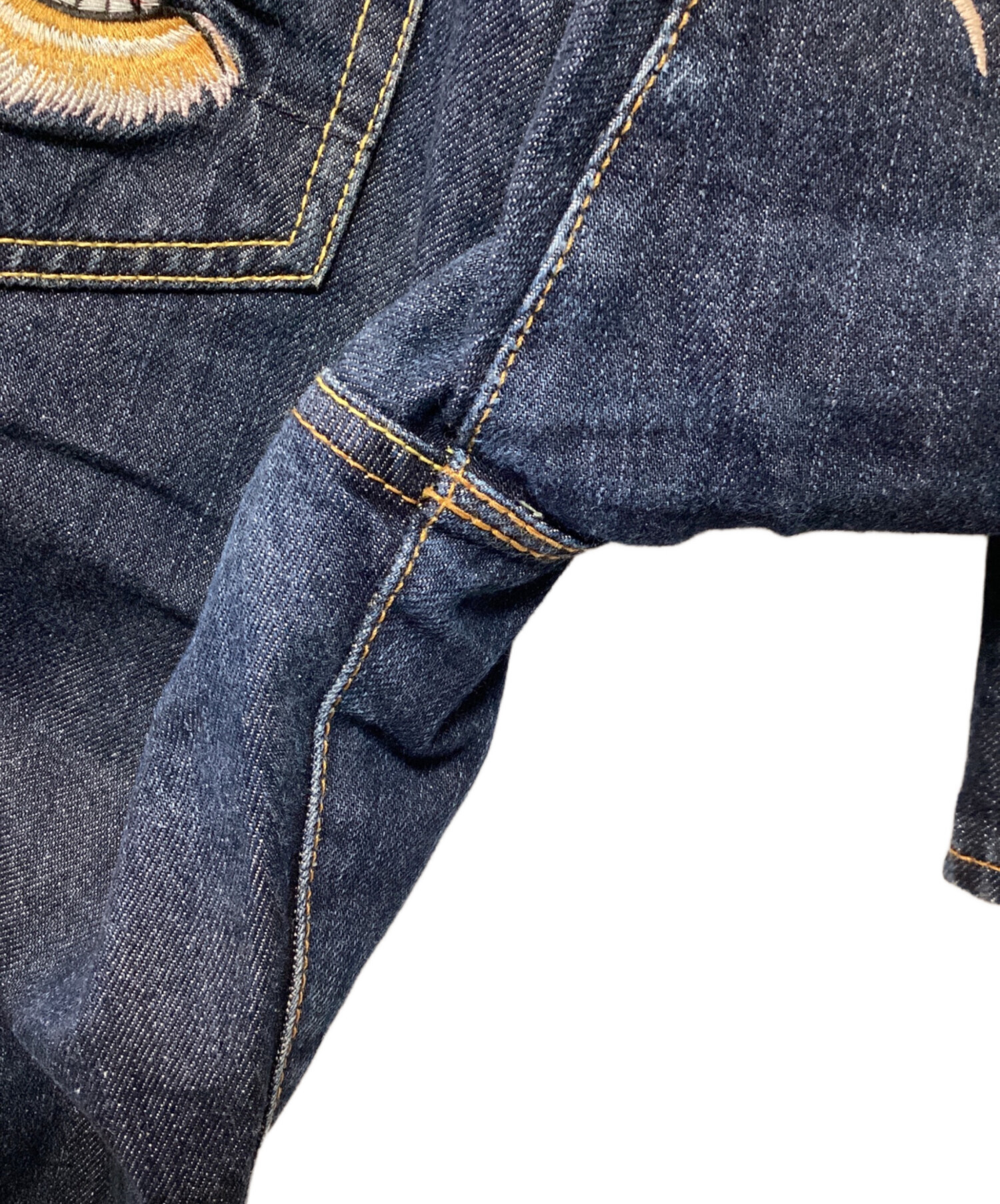 中古・古着通販】EVISU (エヴィス) 龍虎刺繍デニムパンツ インディゴ