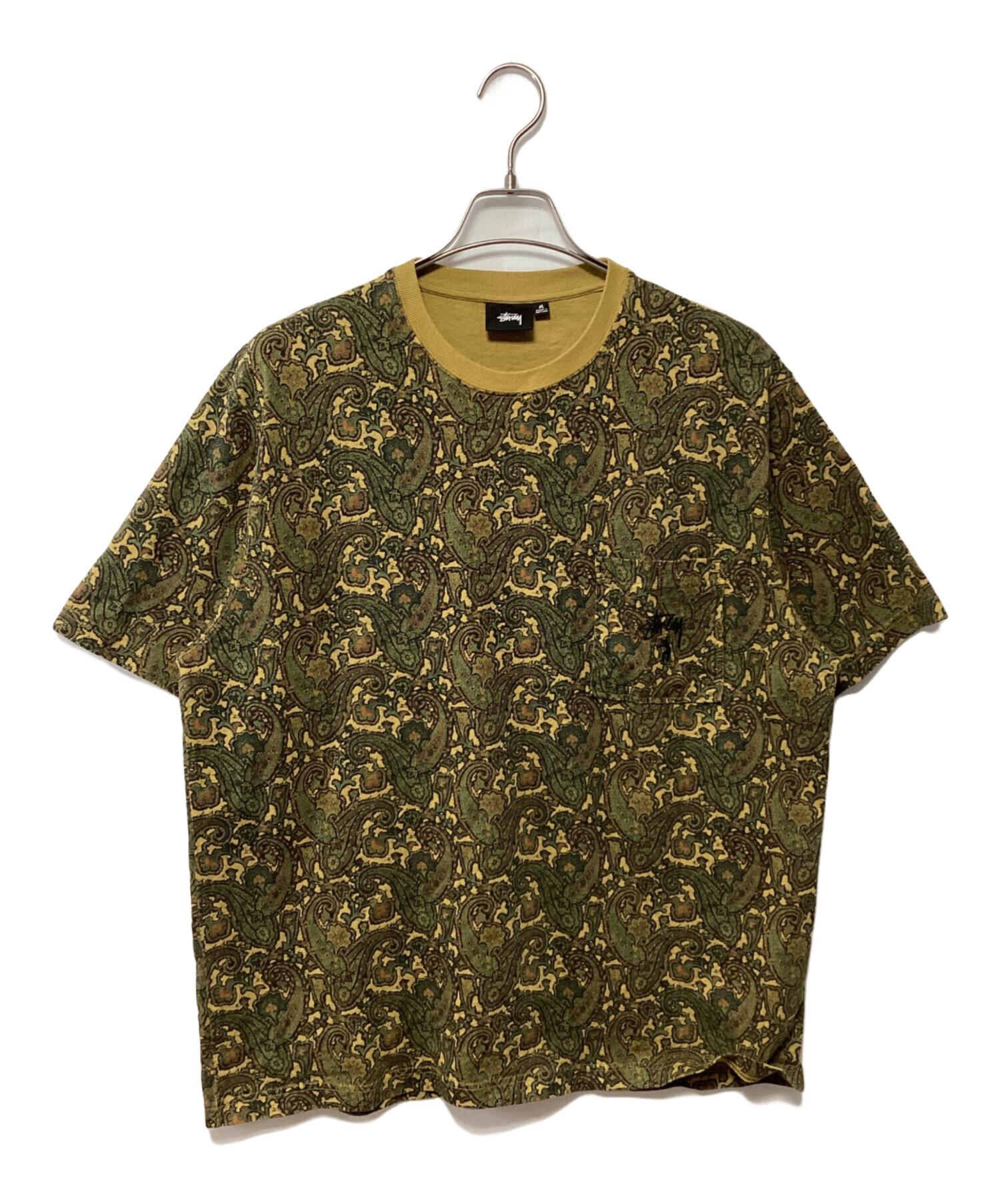 中古・古着通販】stussy (ステューシー) 半袖Tシャツ マスタード 
