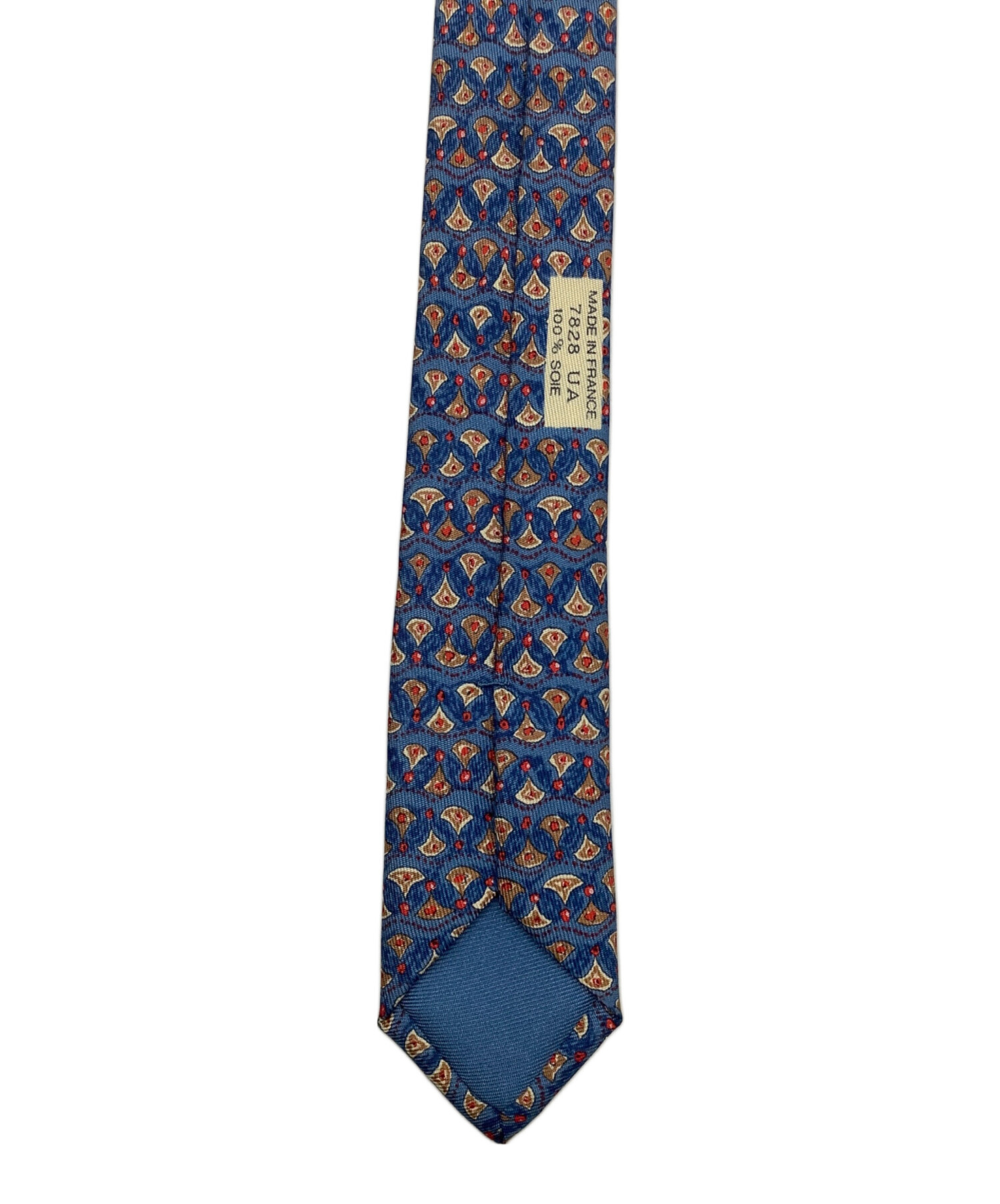 中古・古着通販】HERMES (エルメス) シルクネクタイ ブルー サイズ 中古・古着通販】HERMES (エルメス) シルクネクタイ ブルー サイズ