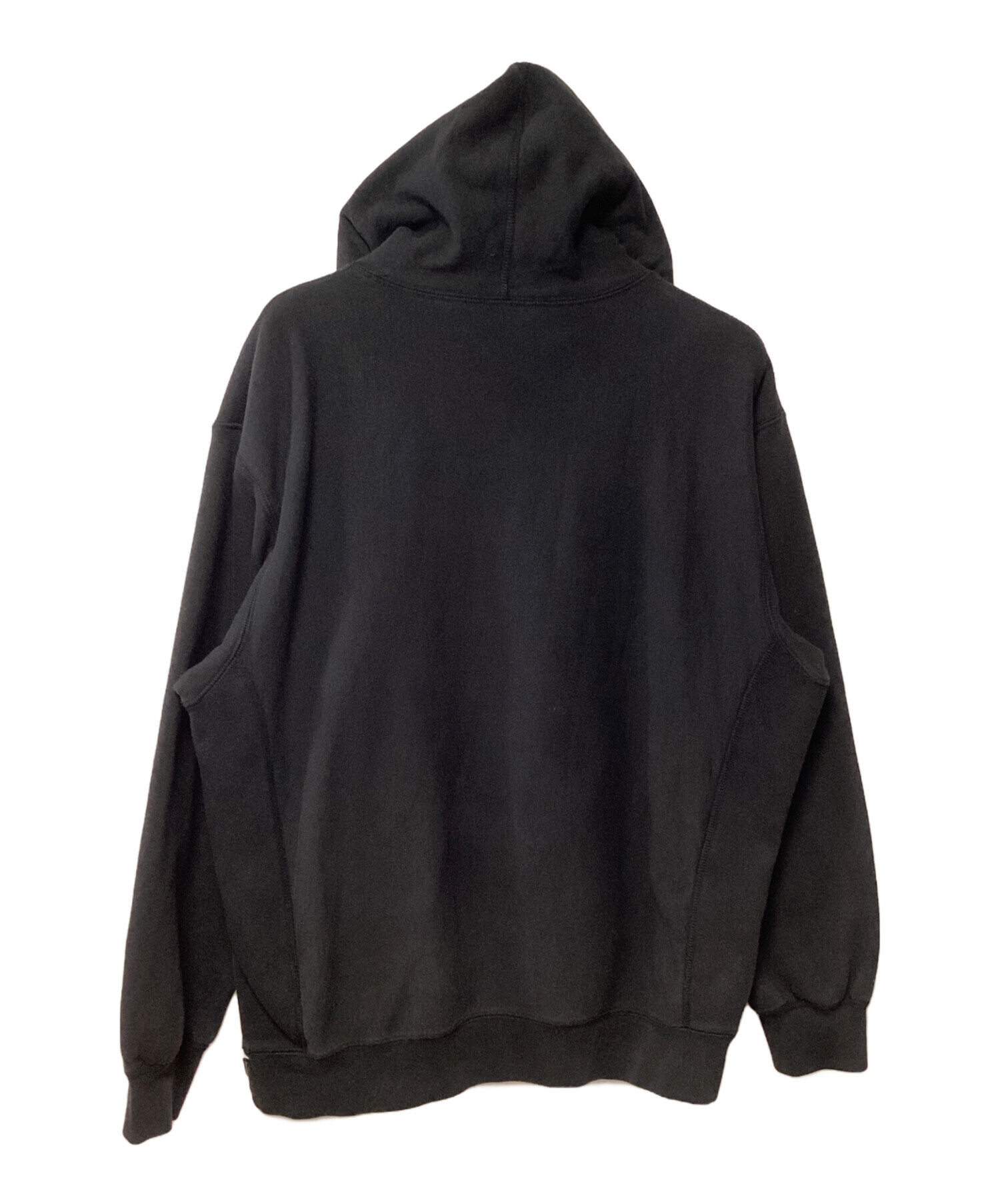 中古・古着通販】SUPREME (シュプリーム) パーカー ブラック サイズ