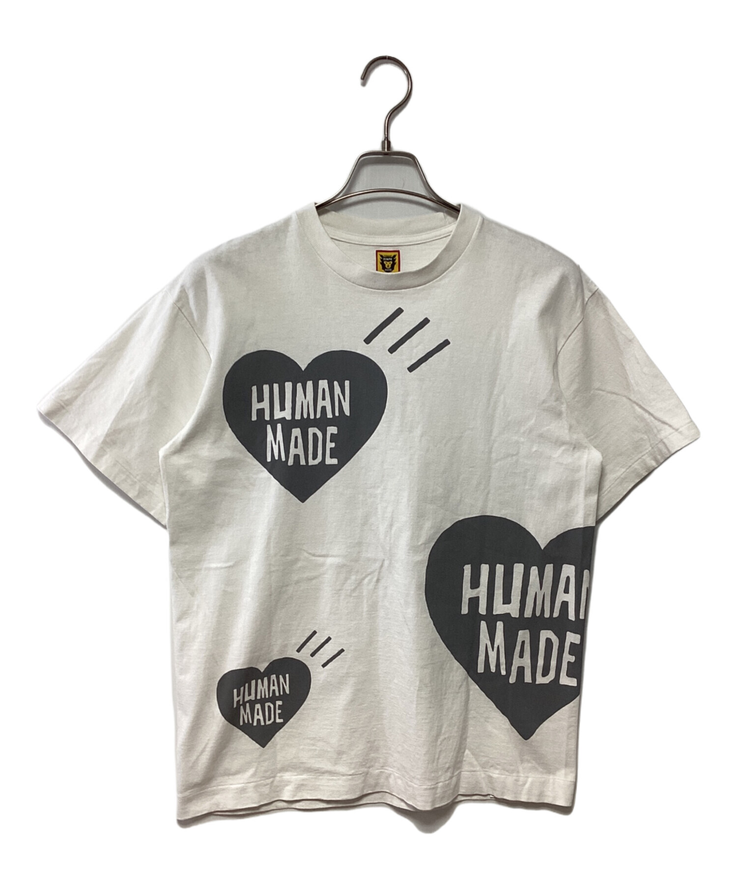 中古・古着通販】HUMAN MADE (ヒューマンメイド) 半袖Tシャツ ホワイト