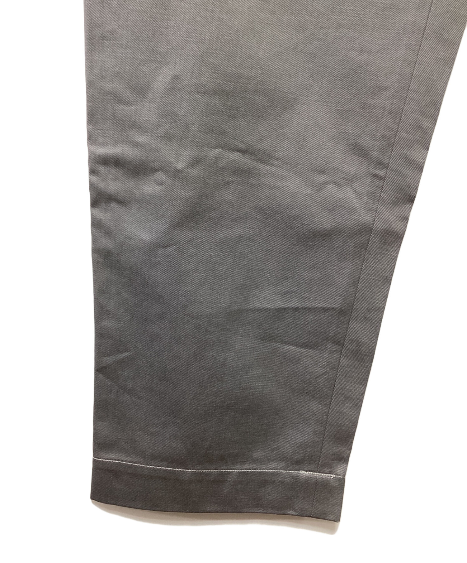 中古・古着通販】AURALEE (オーラリー) ワイドチノパン グレー サイズ