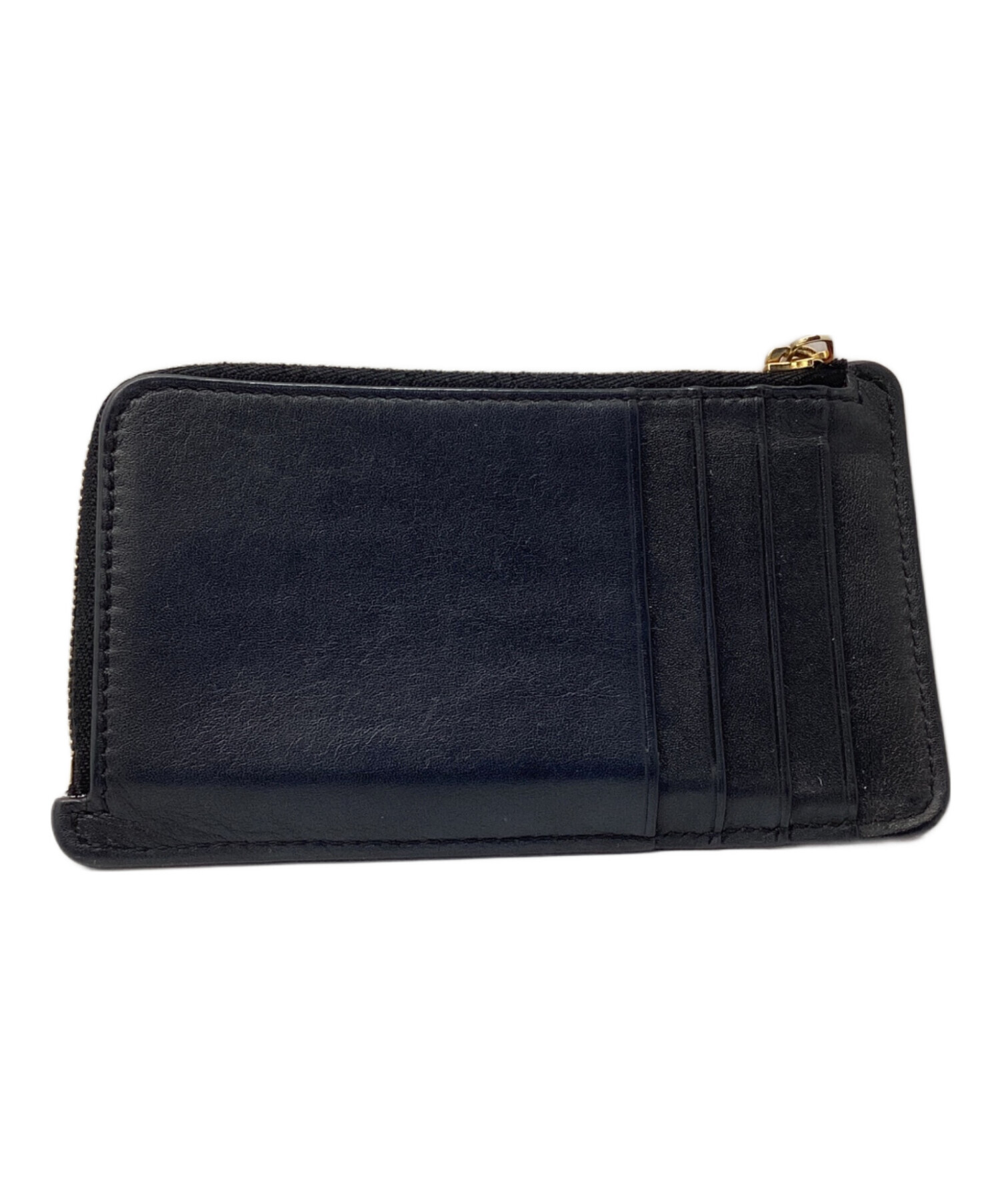 中古・古着通販】LOEWE (ロエベ) ノットコインカードホルダー ブラック 