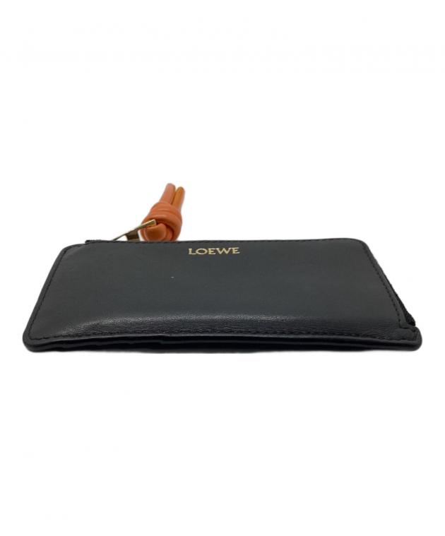 中古・古着通販】LOEWE (ロエベ) ノットコインカードホルダー ブラック