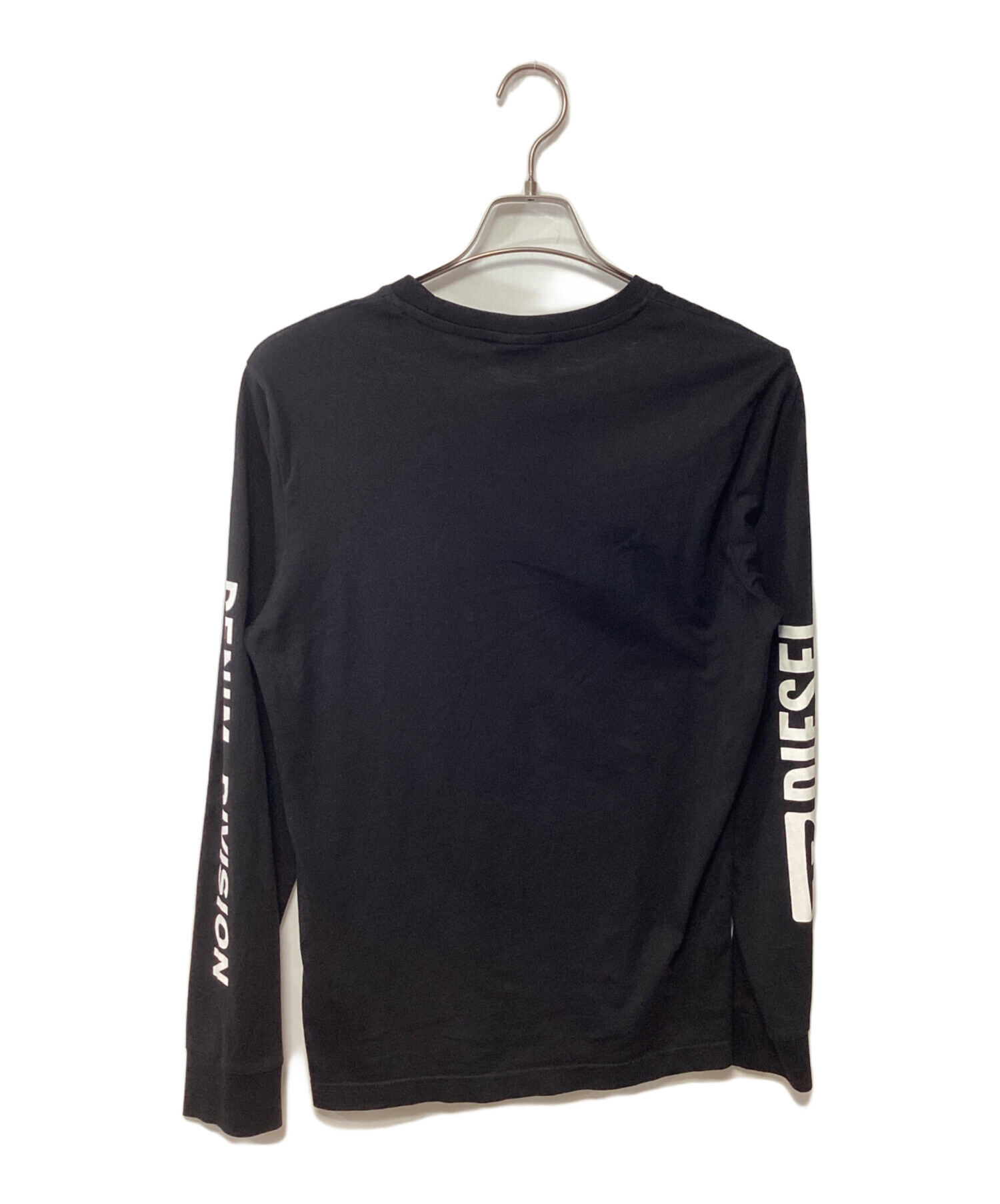 DIESEL ディーゼル Tシャツ・カットソー S 黒 【古着】【中古】 DIESEL - DIESEL ディーゼル Tシャツ・カットソー S 黒 【古着】【中古