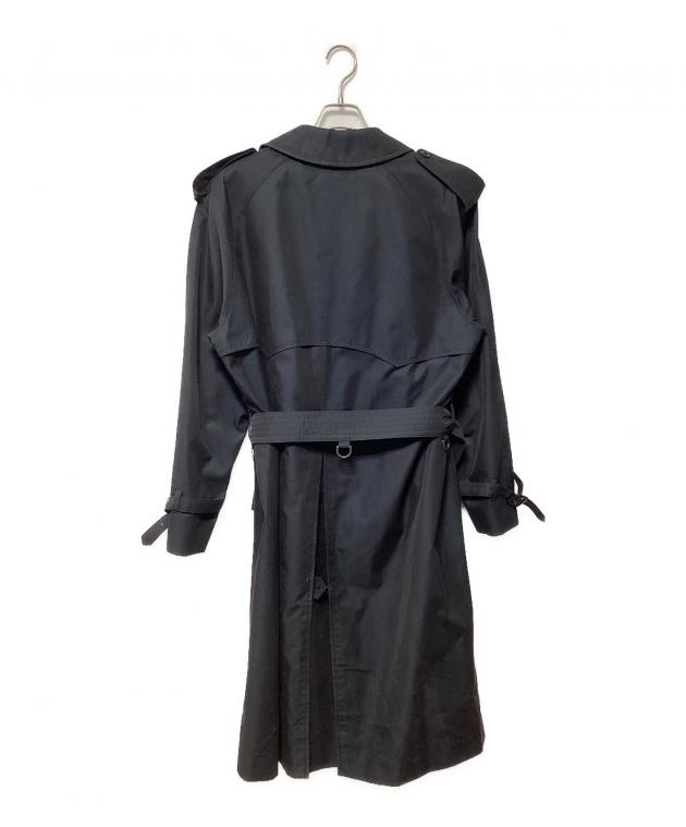 【未使用】Aquascutum EDIFICE トレンチコートsize\"40\" Aquascutum (アクアスキュータム) 総裏チェック ウエストベルト ダブル