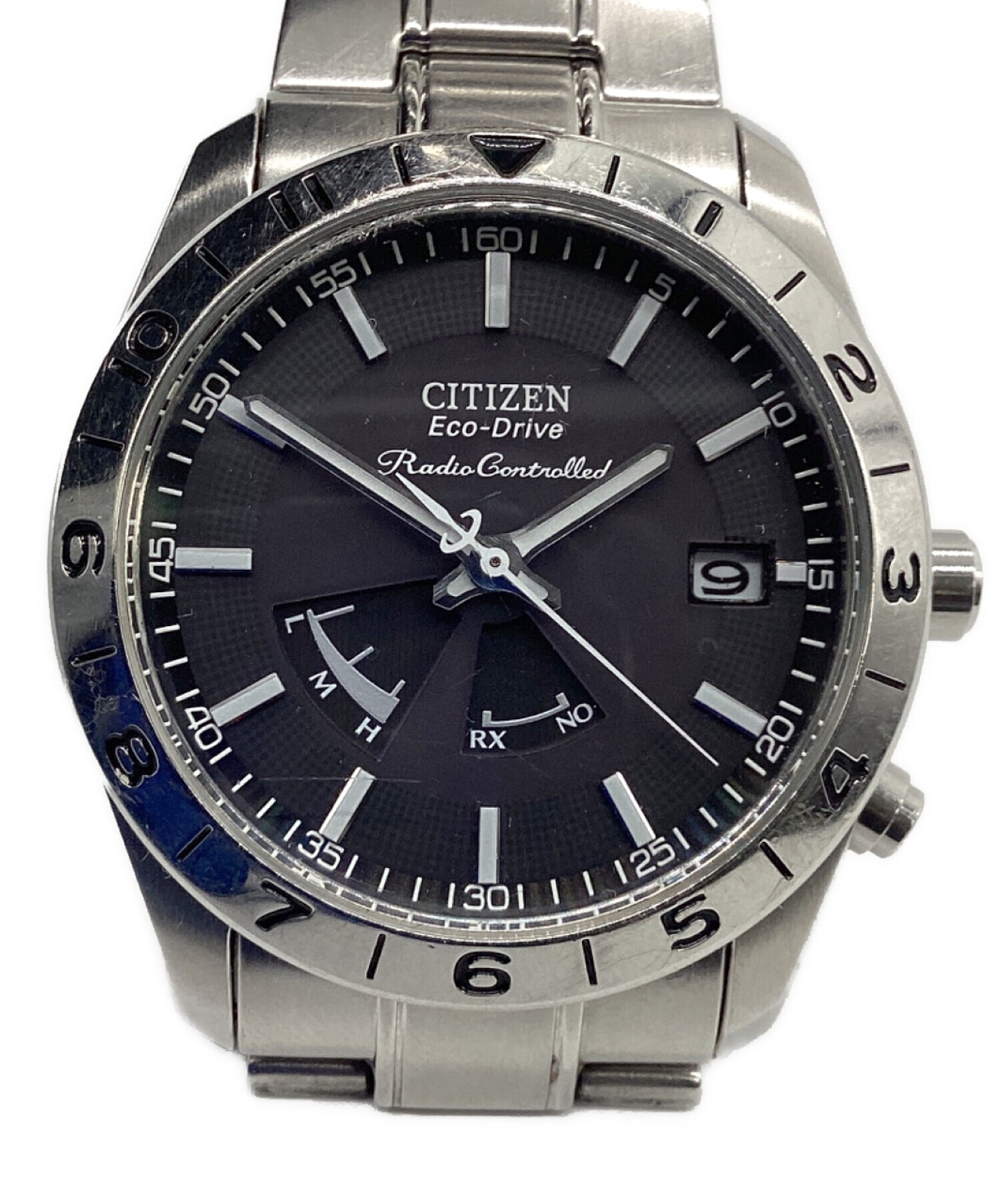 中古・古着通販】CITIZEN (シチズン) 腕時計 ブラック｜ブランド・古着