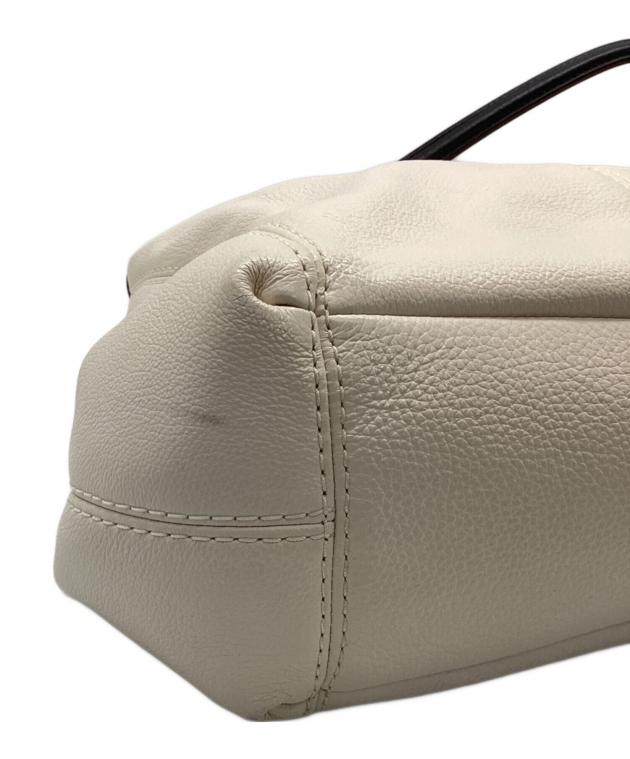 中古・古着通販】COACH (コーチ) ハンドバッグ アイボリー｜ブランド
