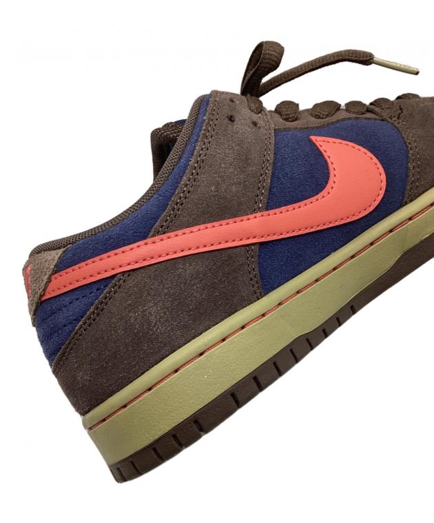 中古・古着通販】NIKE (ナイキ) SB DUNK LOW PRO ネイビー×ブラウン